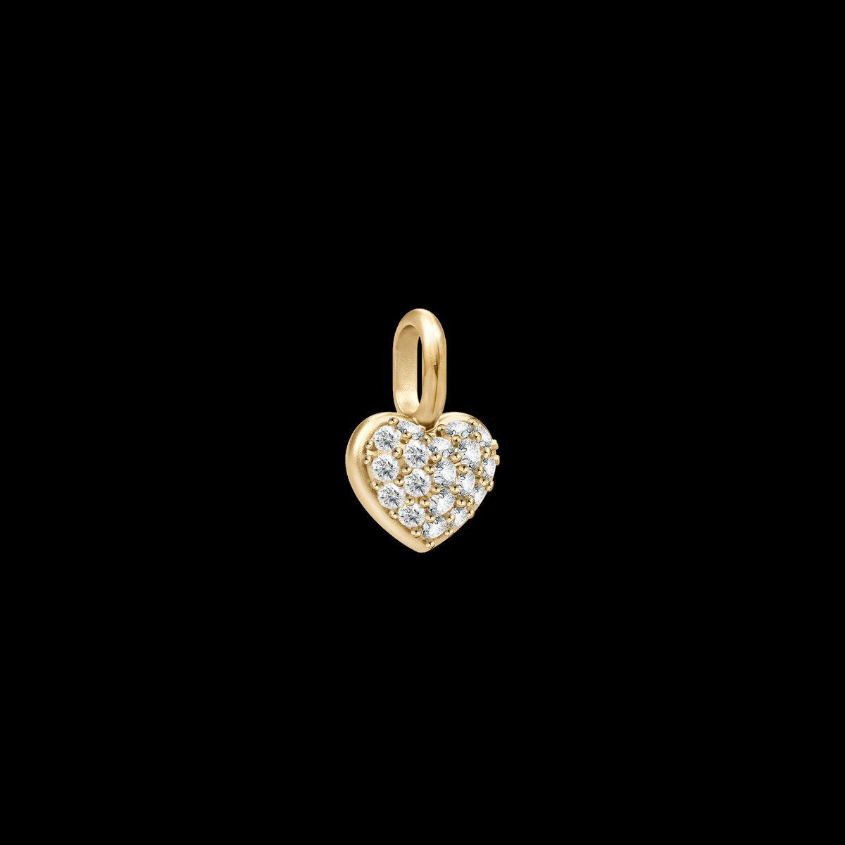 Pure Heart Mother Pendant Clear