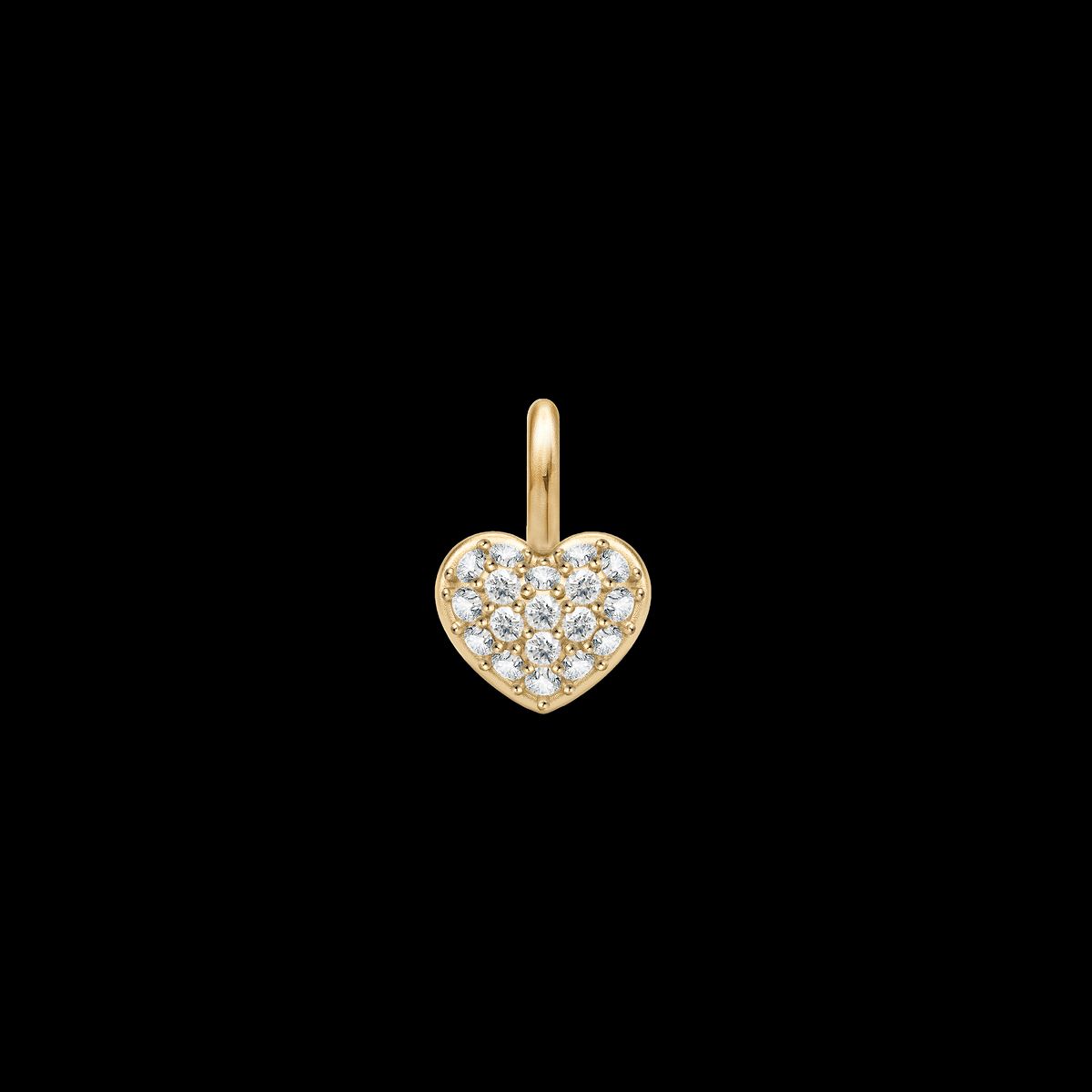 Pure Heart Baby Pendant Clear