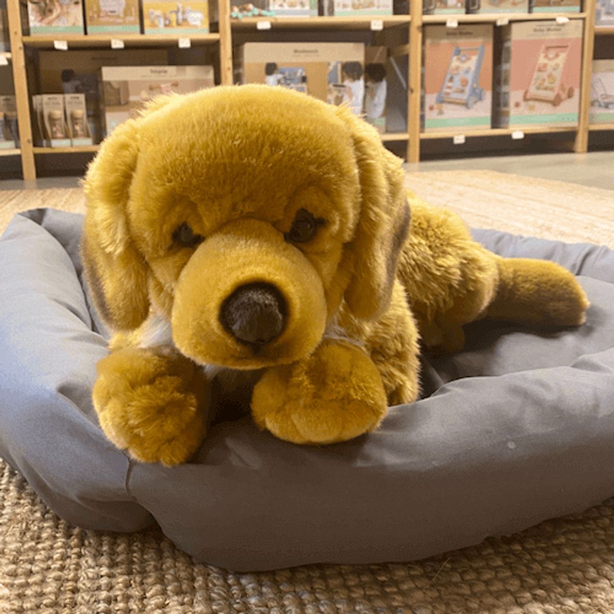 Teddy Hermann - Golden Retriever bamse lys, 60 cm