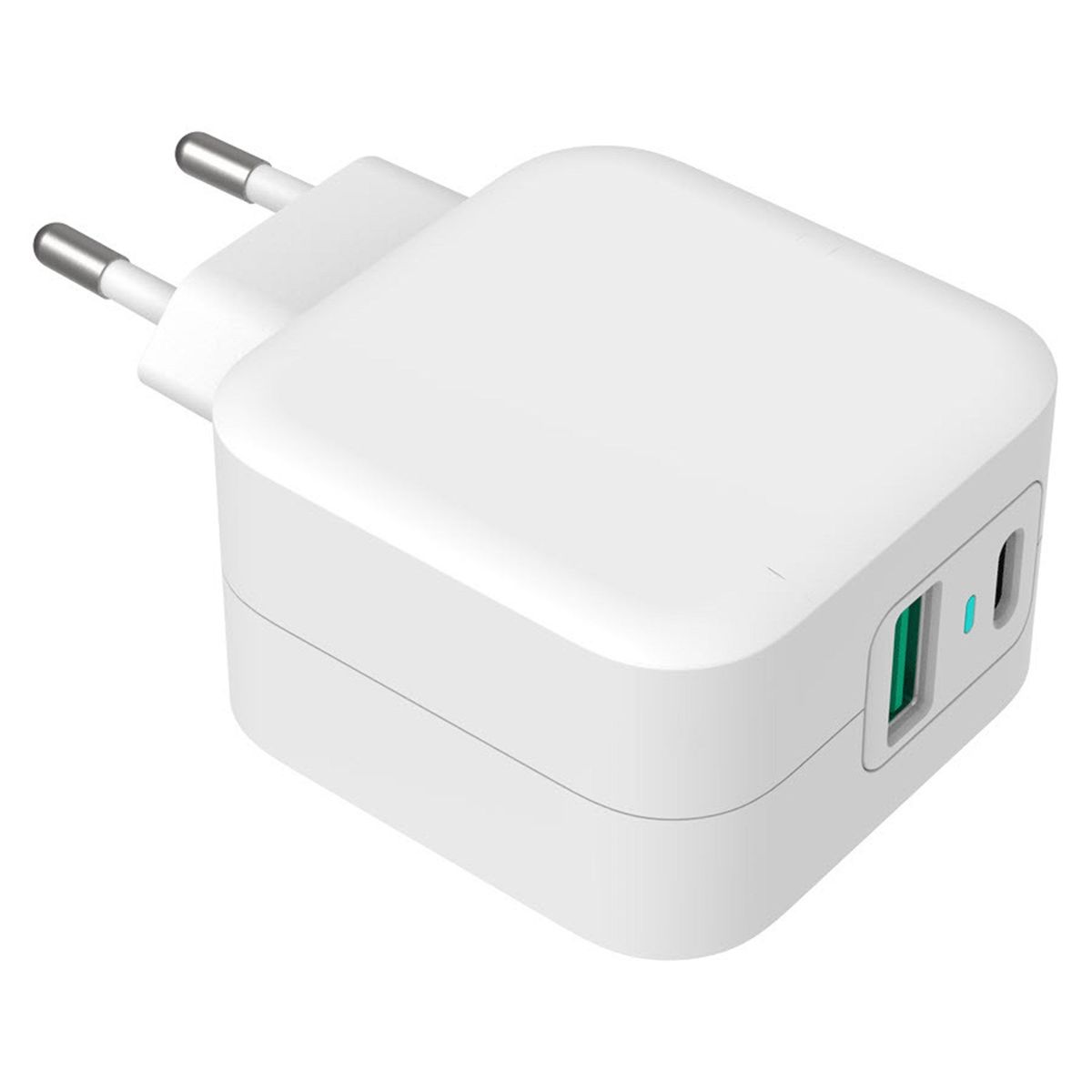 GreyLime 38W USB-C PD & USB-A QC oplader