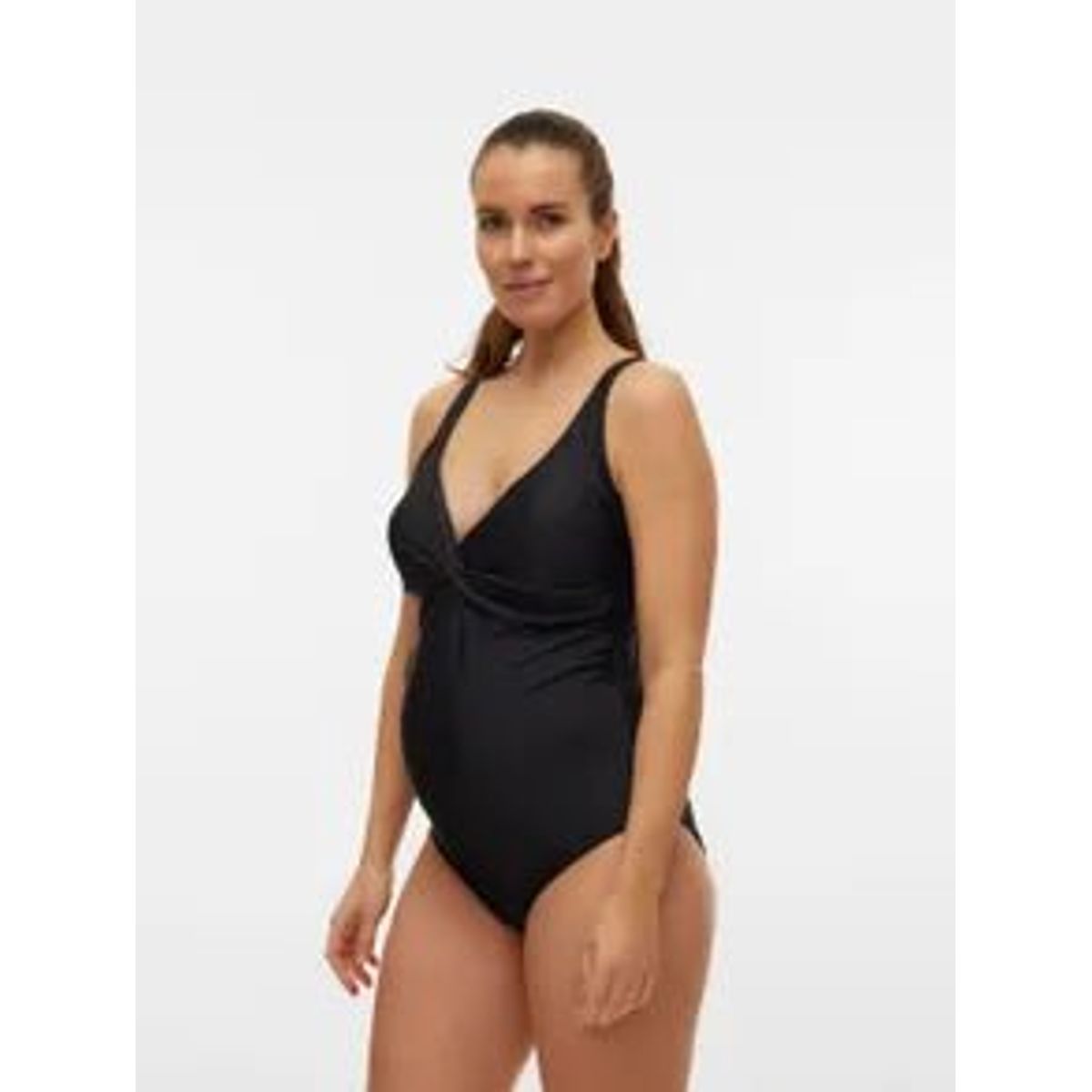 Mamalicious graviditetsbadedragt, sort, MLLouisa - Mamalicious - Swimsuit - Buump