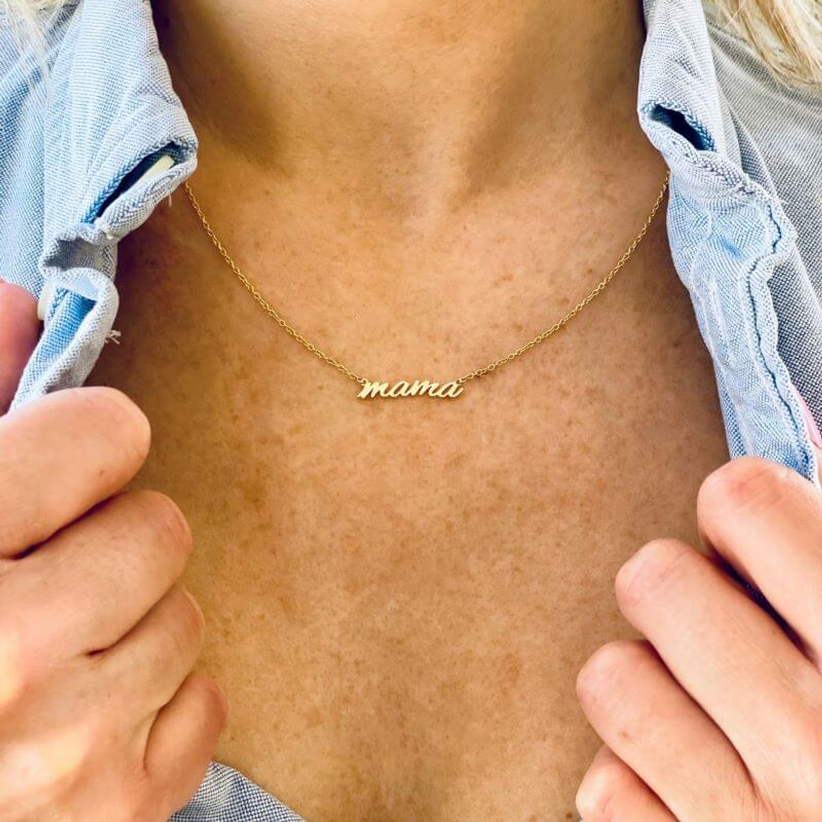 MotherLove Mama - halskæde i guld - Buump - Jewelry - Buump