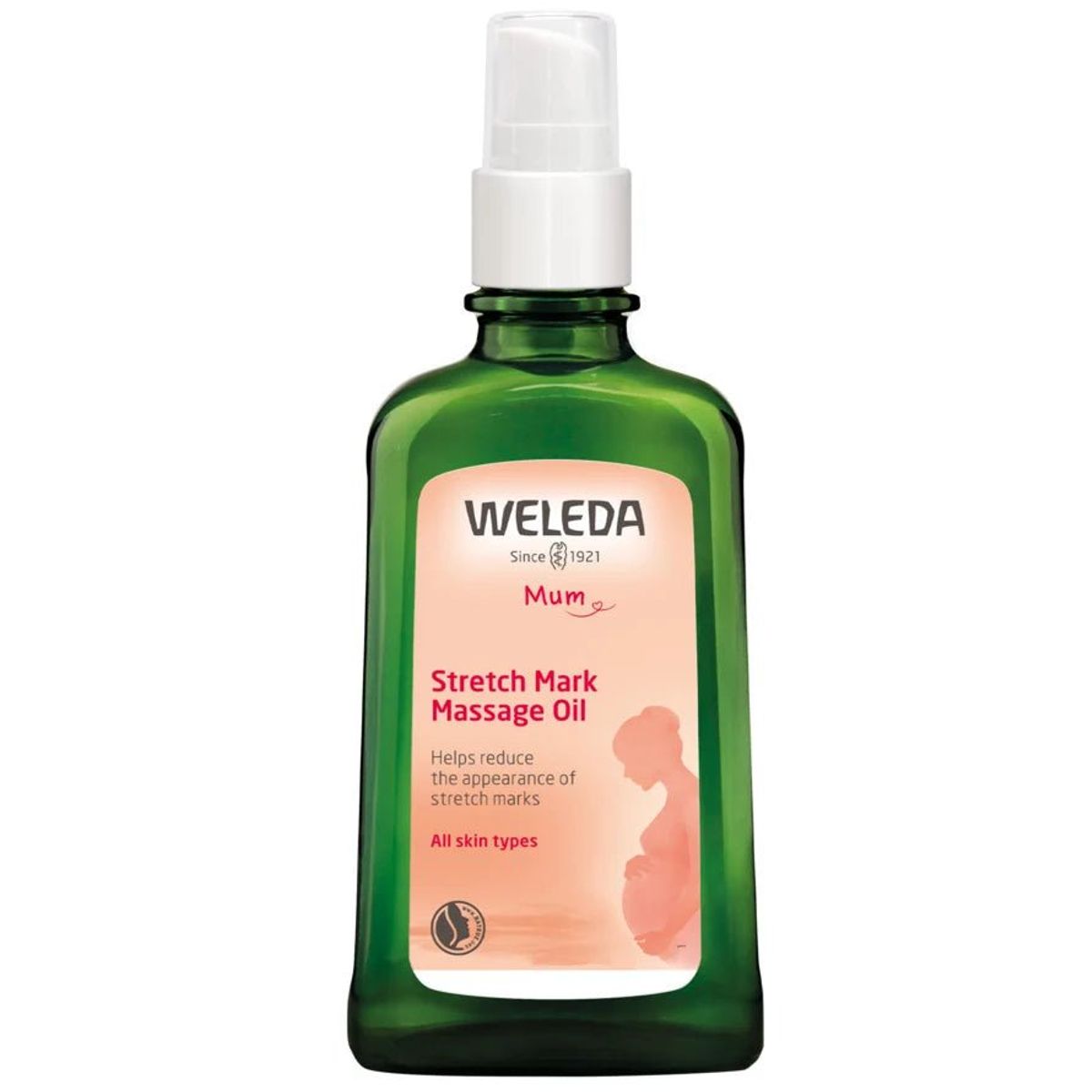 Weleda massageolie mod strækmærker, 100 ml - Weleda - Skincare - Buump