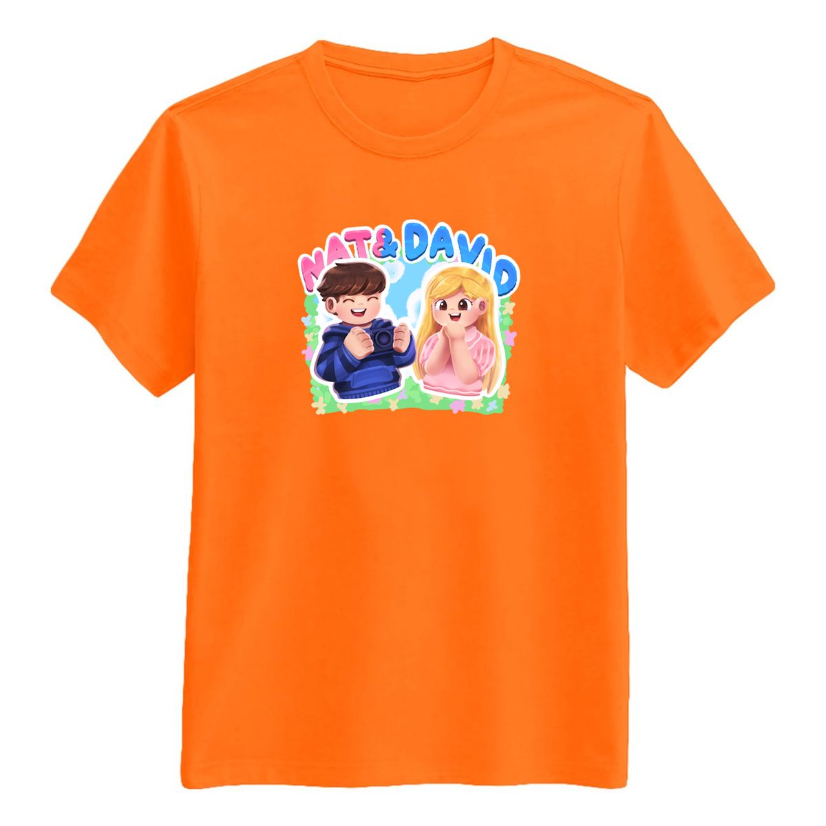 Nat&David Tee - Orange | XXL