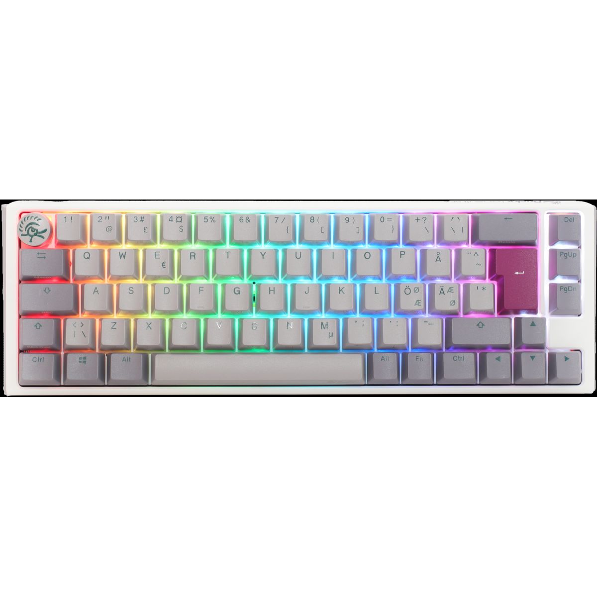 Ducky One 3 - Mist Nordic - SF 65% - Cherry Red - RGB