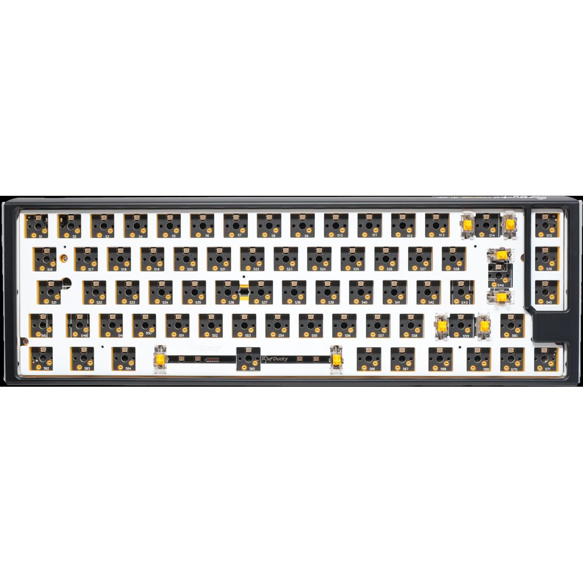 Ducky One 3 - Hot Swap ISO Barebone Black - SF 65% - RGB - Without Switches/keycaps