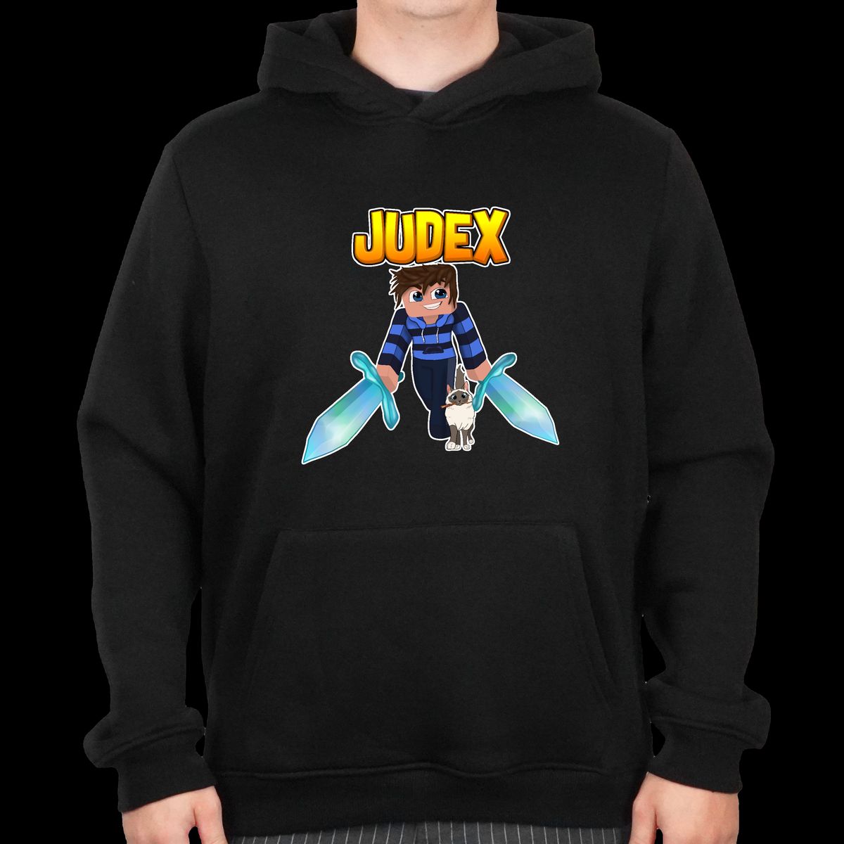 Judex Kriger Hoodie - Sort | 4-6