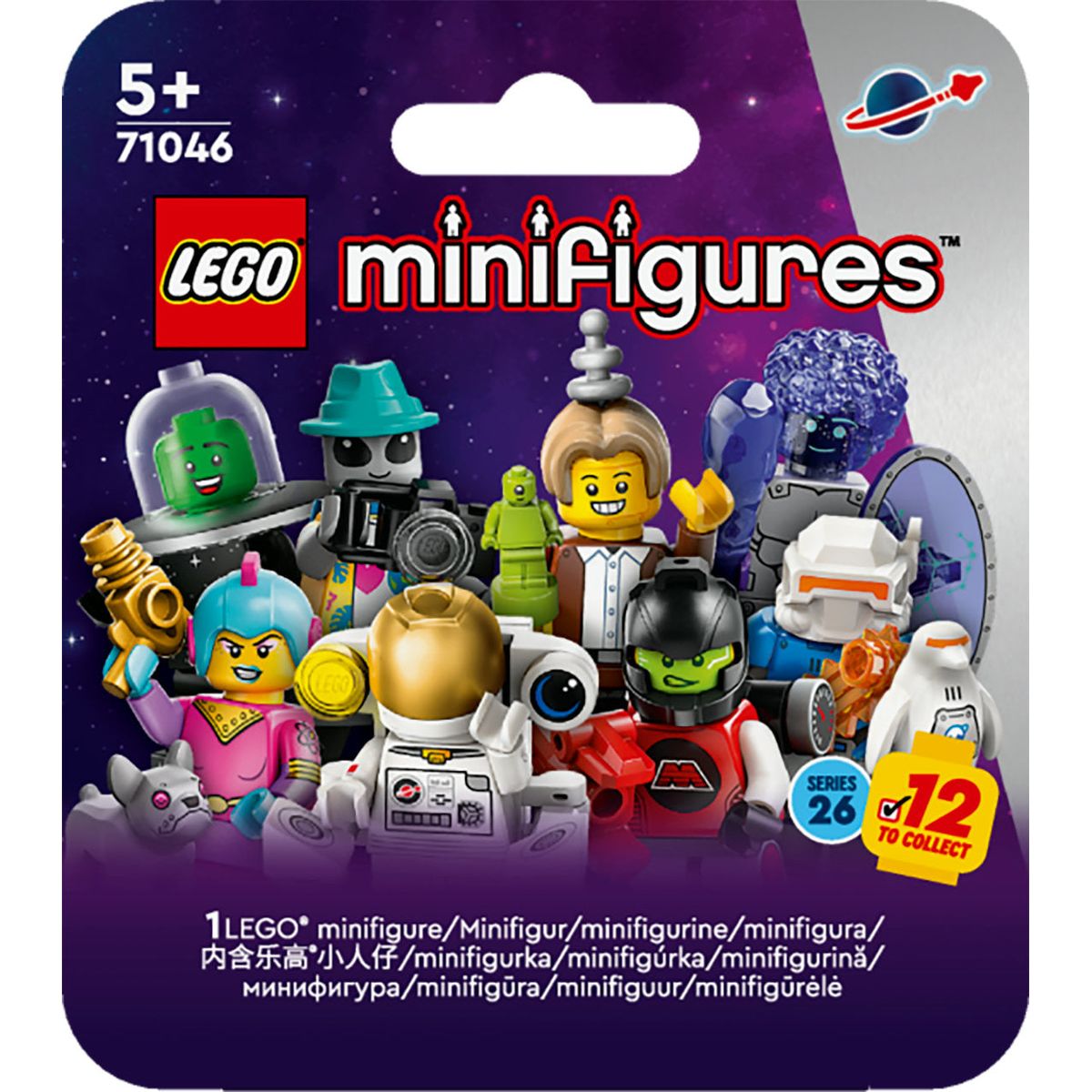 LEGO 71046 Minifigures Rumserie 26, byggelegetøj (blandet vare, én figur).