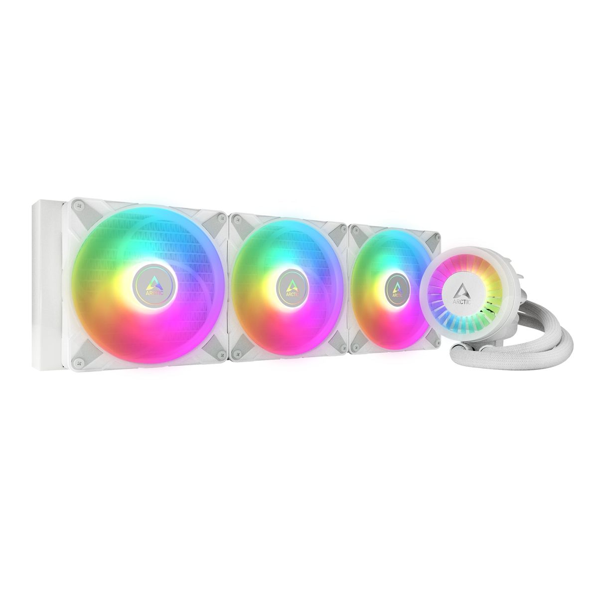 ARCTIC Liquid Freezer III 420 A-RGB kølesystem 1-pack Hvid 140 mm