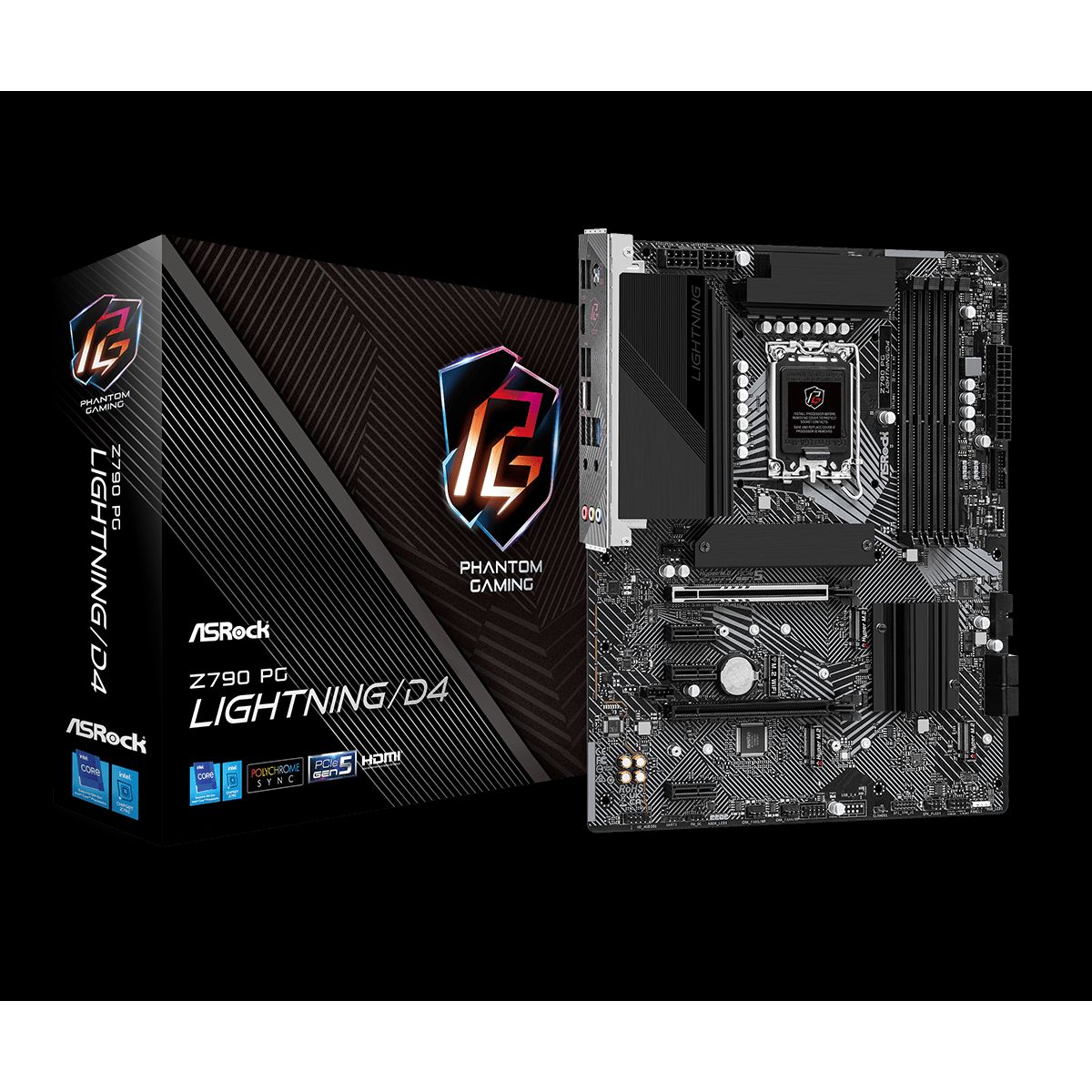 ASrock Z790 PG Lightning DDR4 - Bundkort