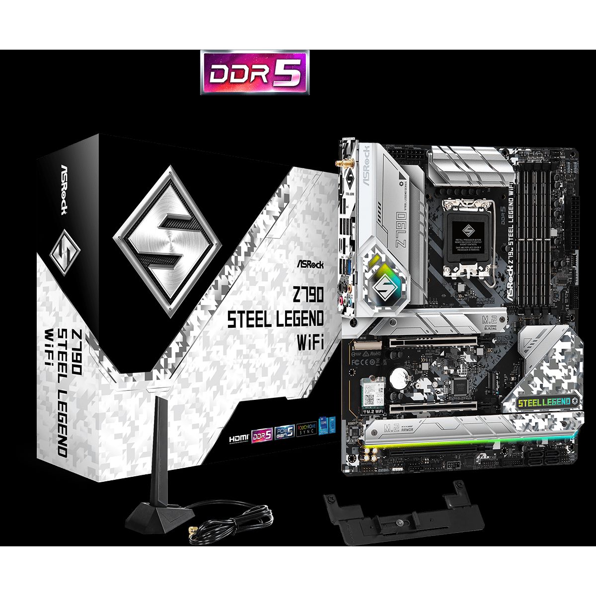 ASRock Z790 Steel Legend WiFi - Bundkort