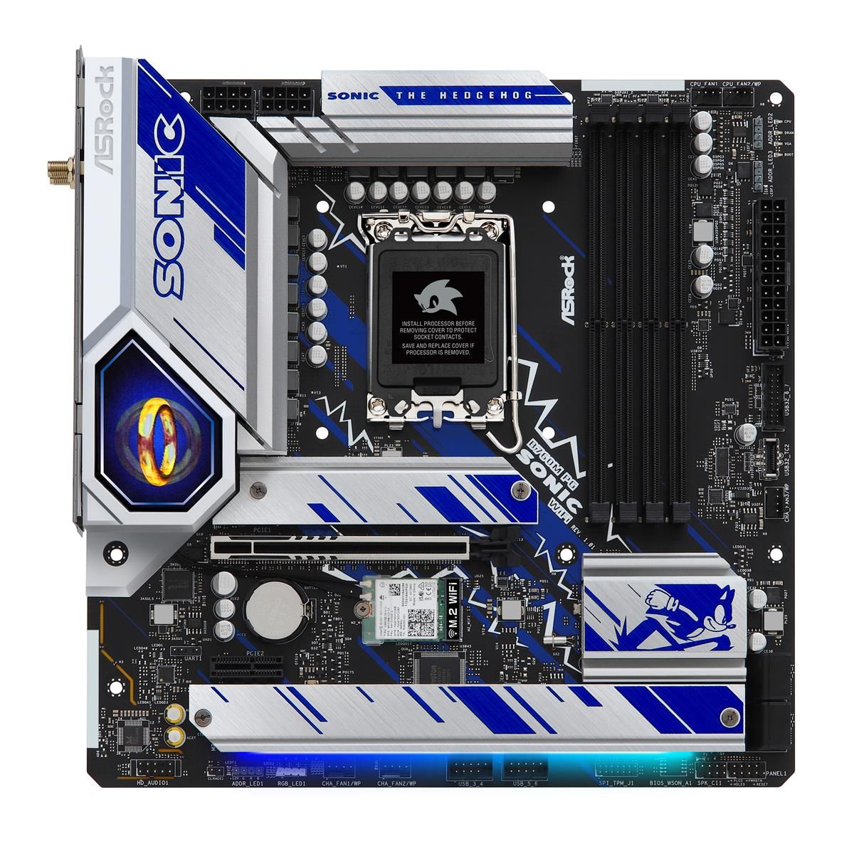 ASRock B760M PG SONIC WIFI - Bundkort