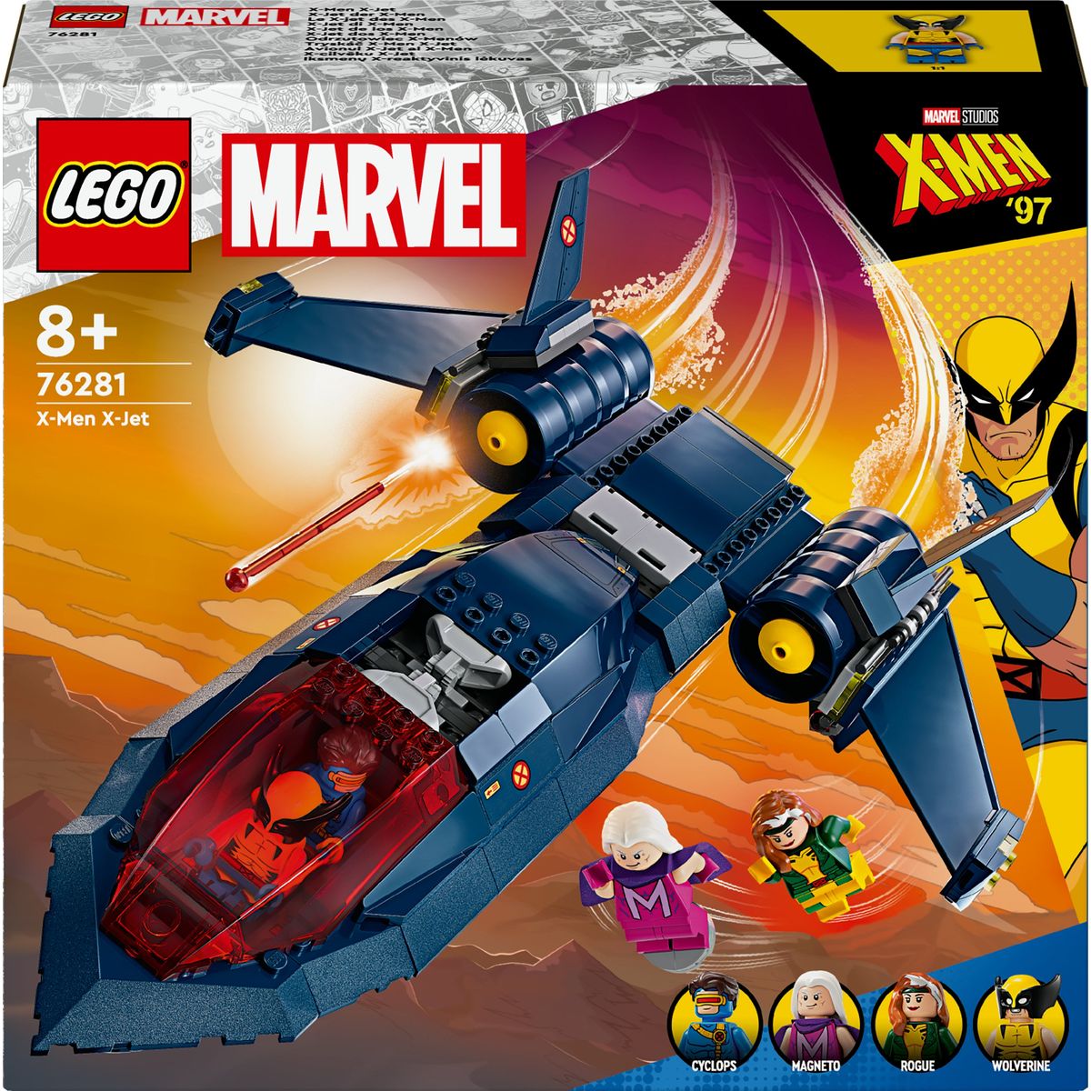 LEGO 76281 Marvel Super Heroes X-Men's X-Jet