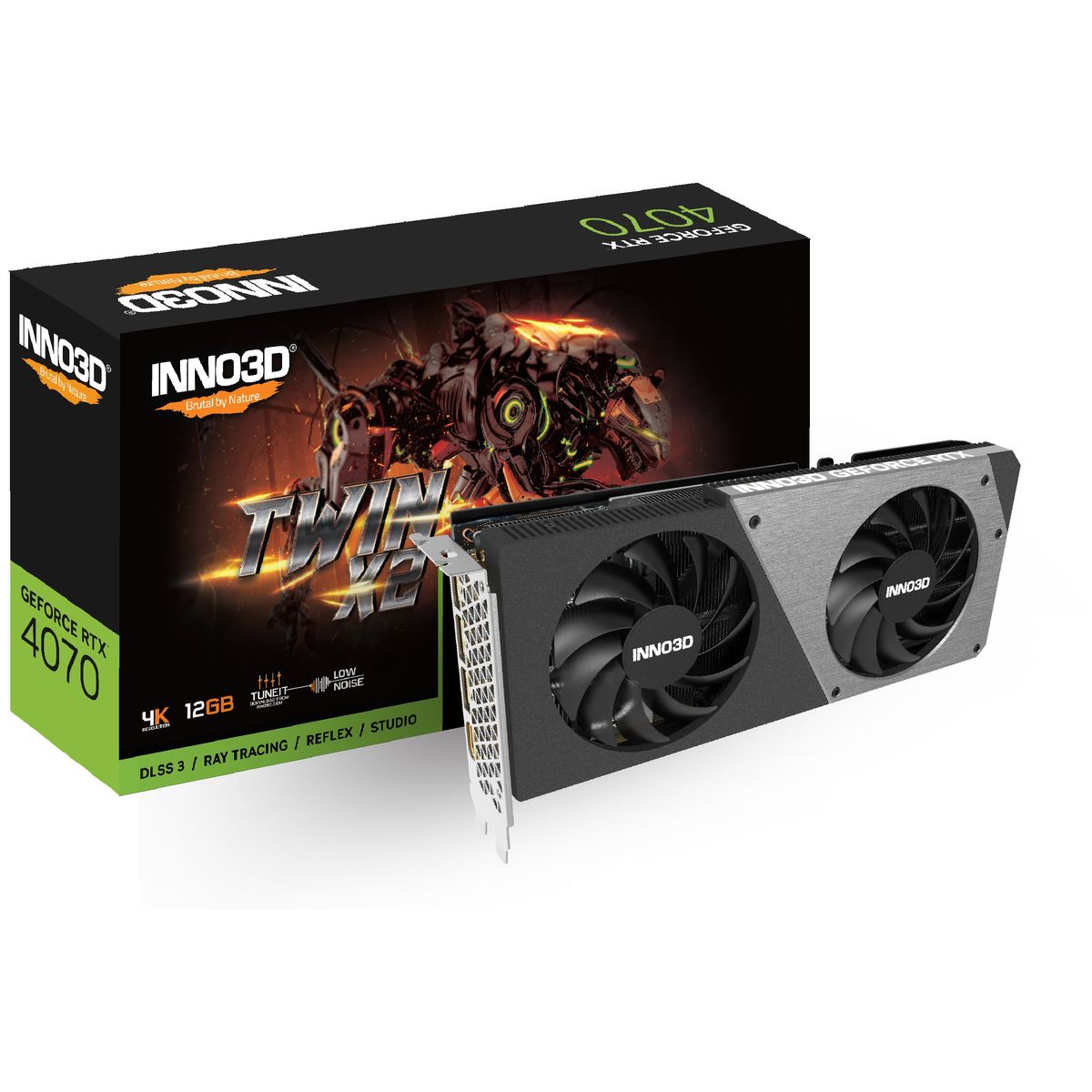 Inno3D GeForce RTX 4070 TWIN X2 12GB