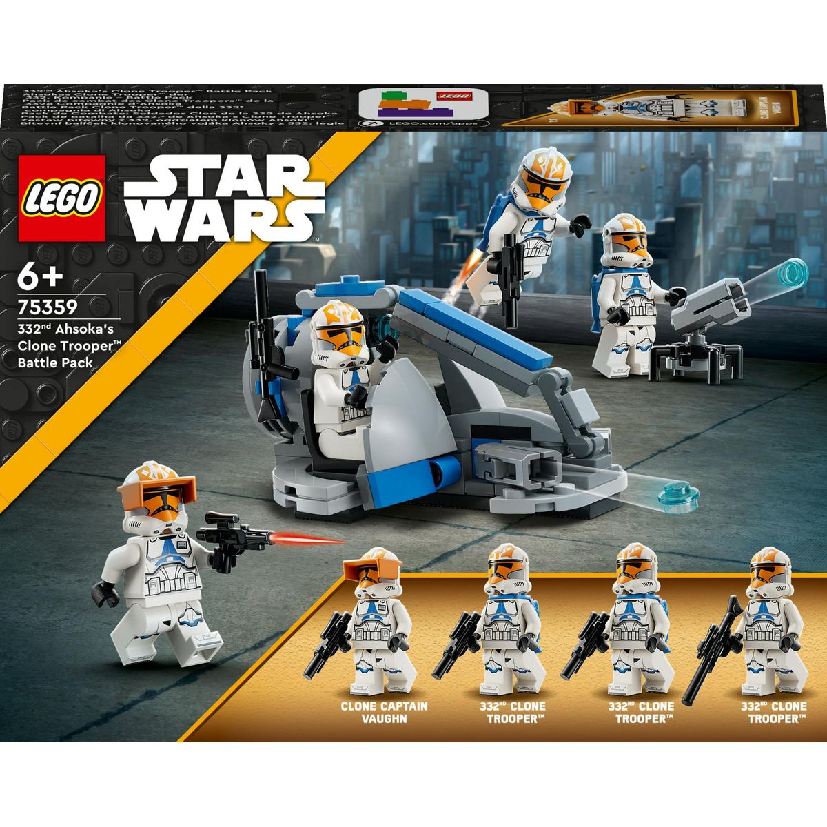 LEGO Star Wars - 332nd Ahsoka's Clone Trooperâ¢ Battle Pack (75359)