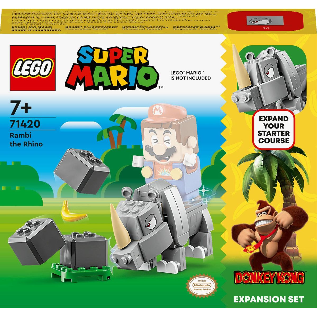 LEGO Super Mario - Rambi the Rhino Expansion Set (71420)