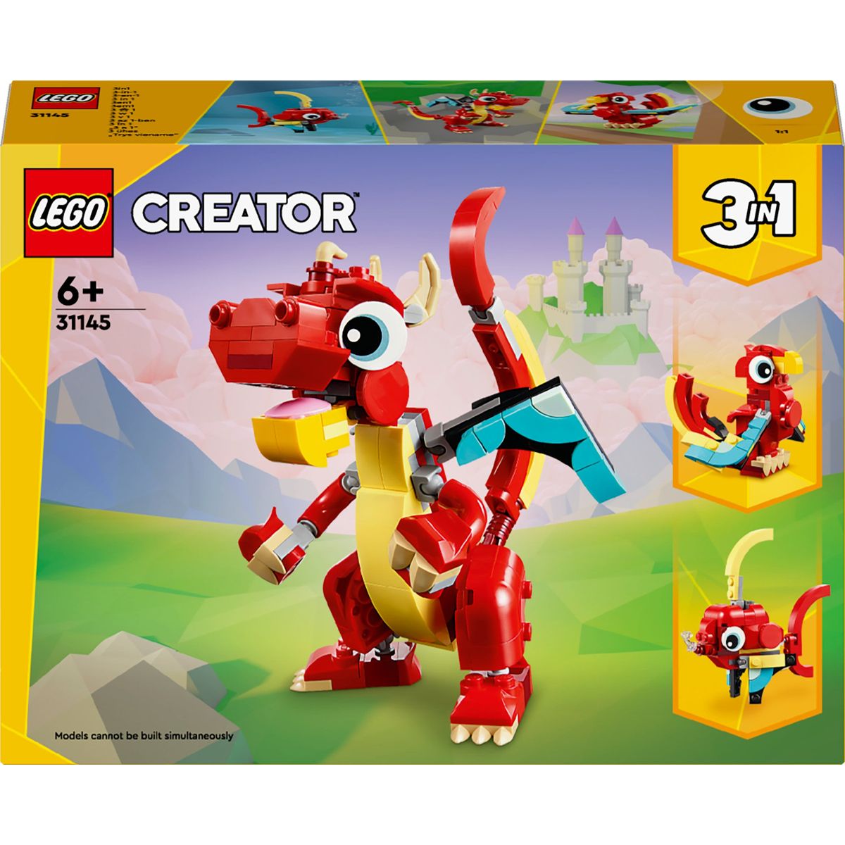 LEGO Creator - Rød Drage (31145)