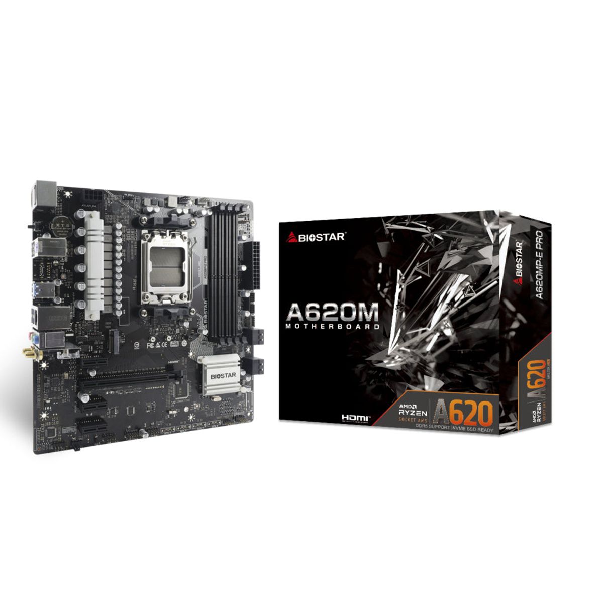 Biostar A620MP-E PRO - Socket AM5 - motherboard