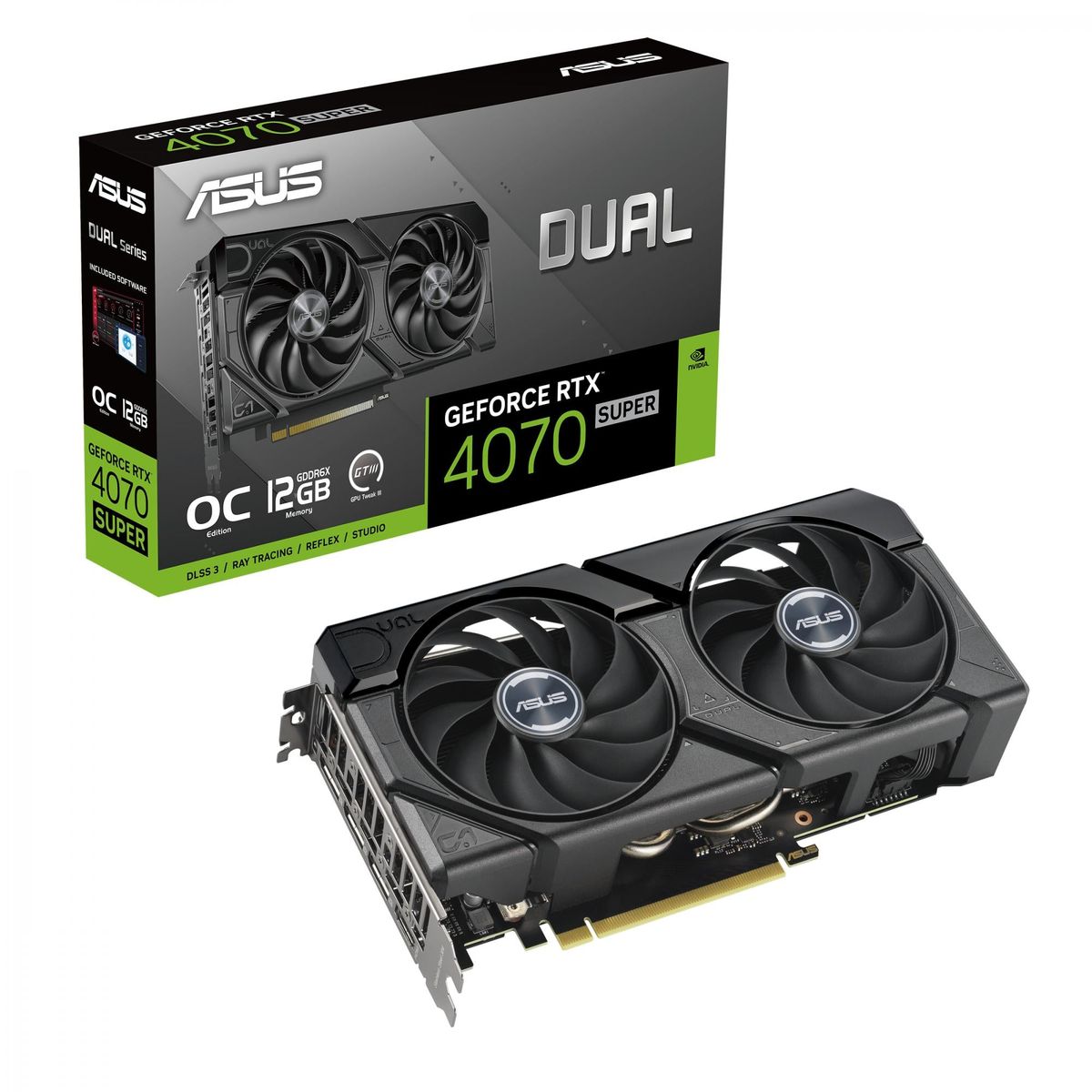 ASUS Dual GeForce RTX 4070 SUPER EVO 12GB 12GB OC Edition