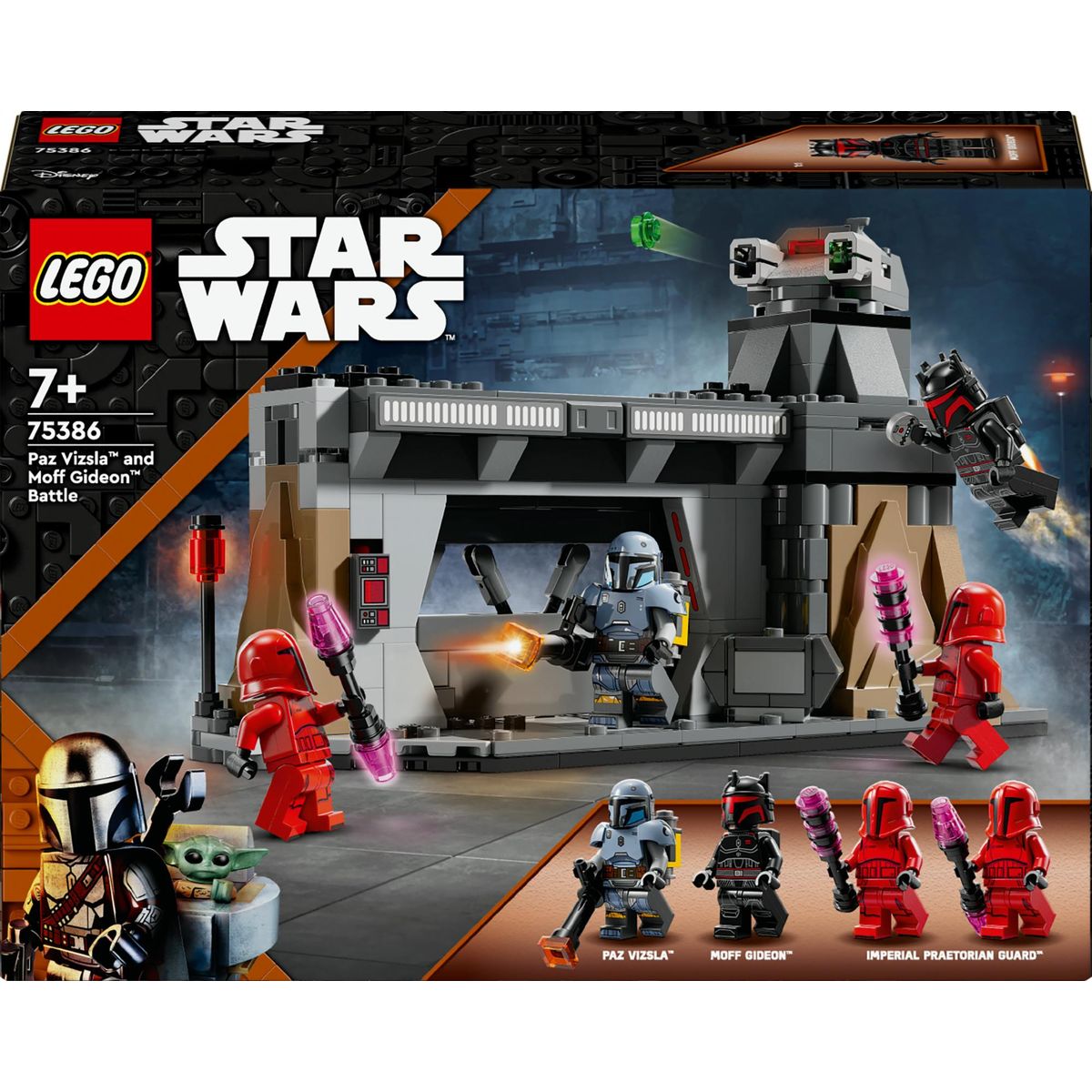 LEGO Star Wars - Paz Vizslaâ¢ and Moff Gideonâ¢ Battle (75386)