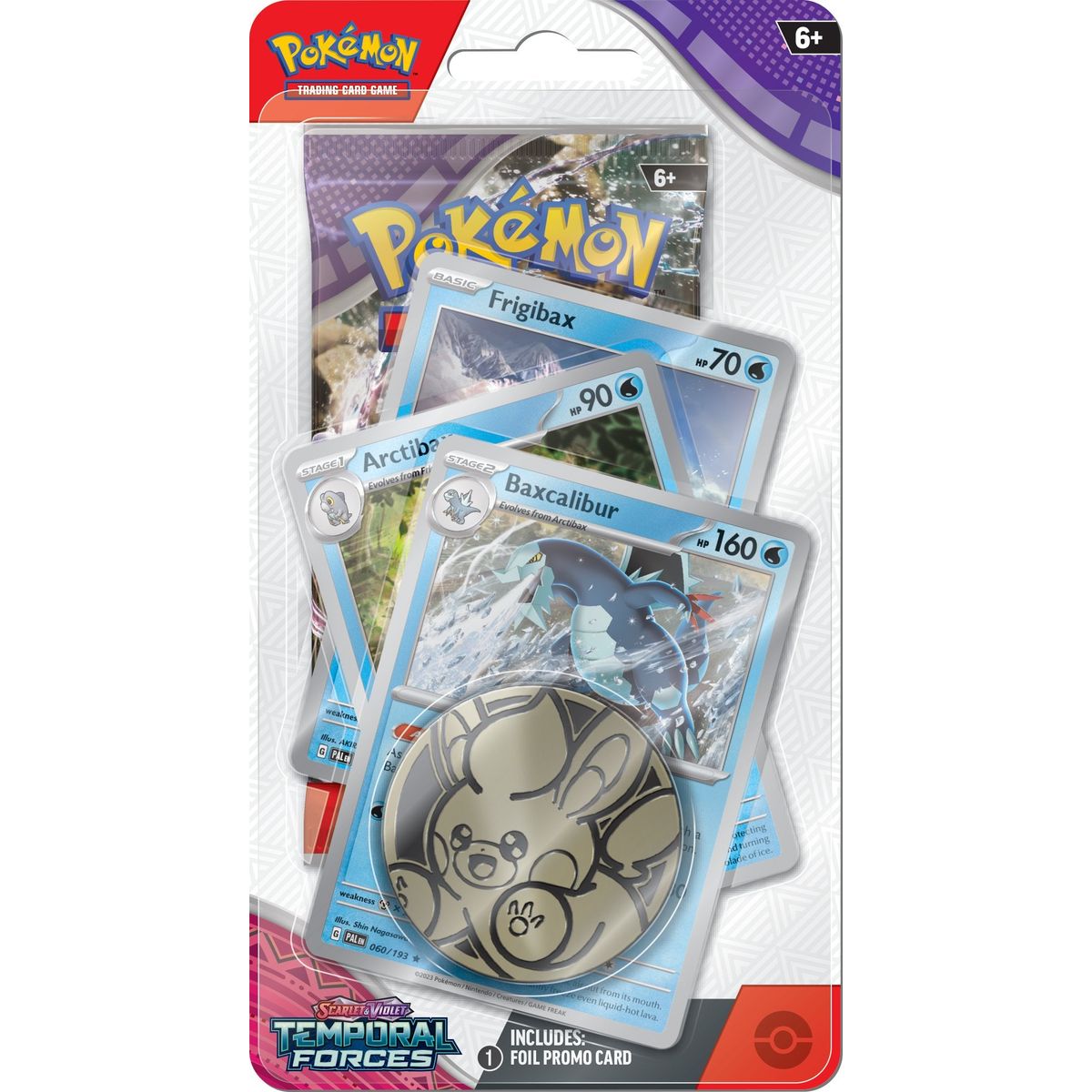 Pokémon - SV5Temporal Forces Premium Checklane - Baxcalibur (POK85654)