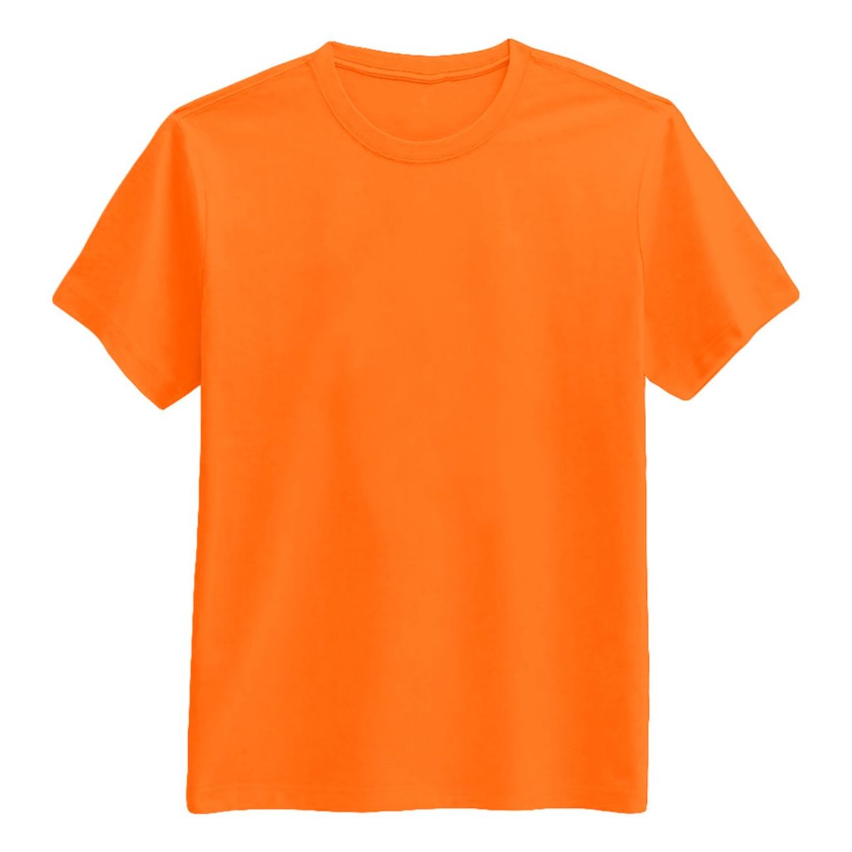 Plain T-Shirt - Orange | L