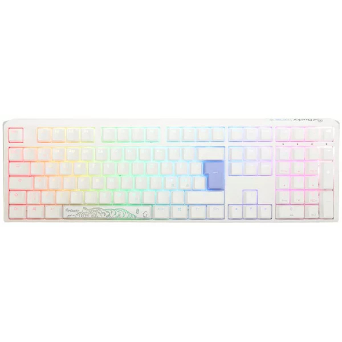 Ducky One 3 - Classic Pure White Nordic - Fullsize - Cherry Brown