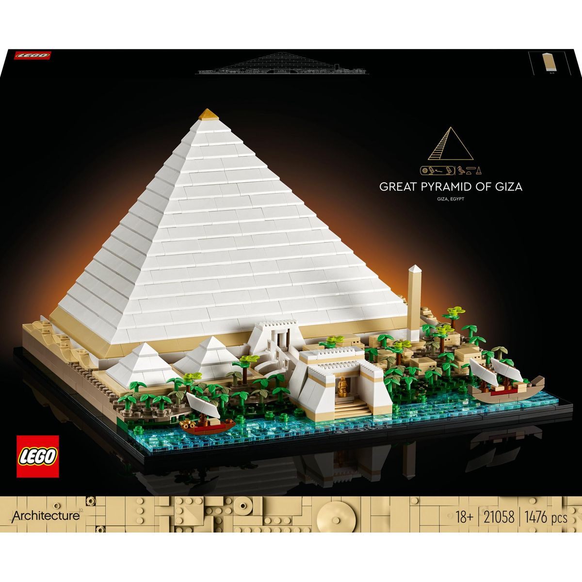 LEGO Architecture: Den Store Pyraminde i Giza (21058)