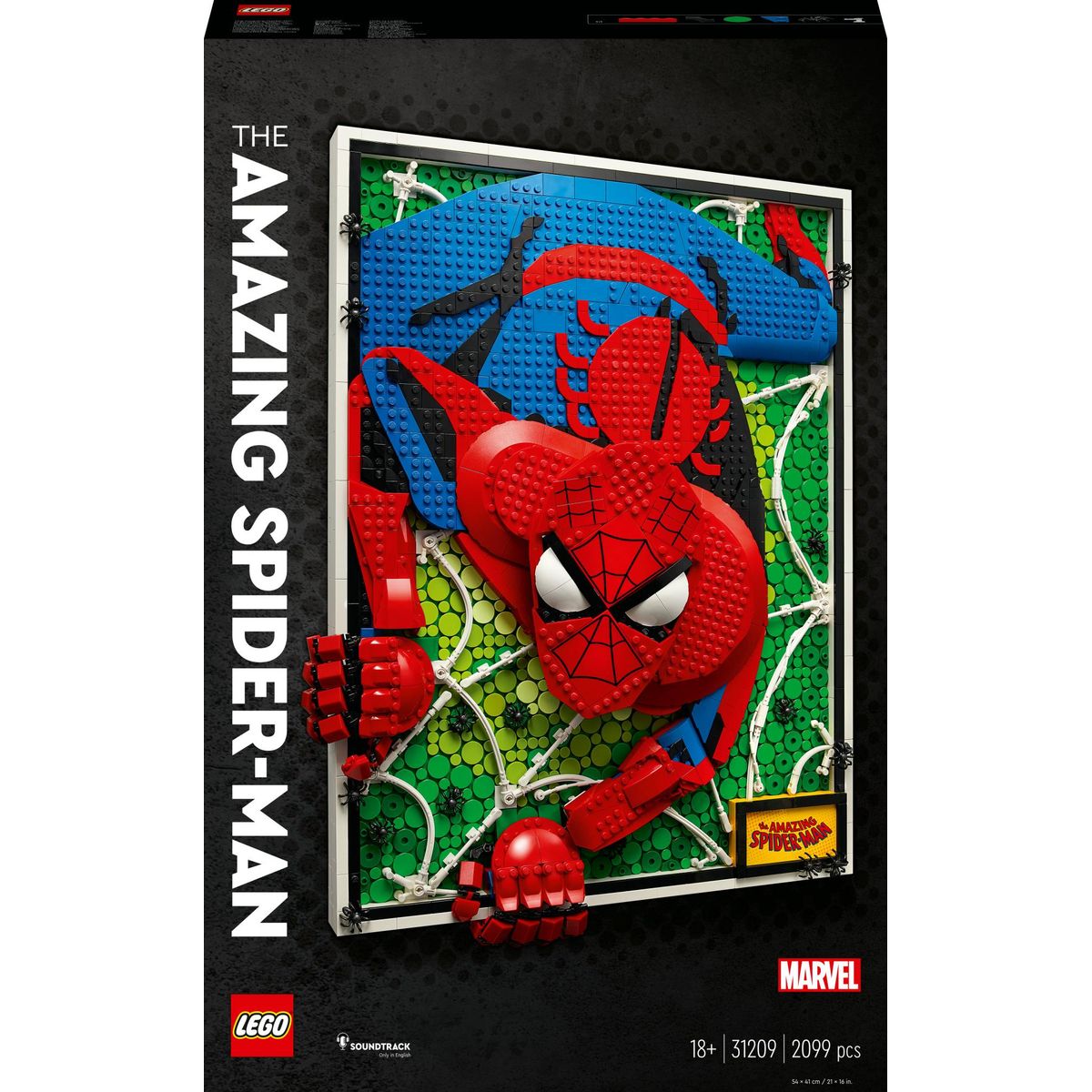 LEGO Art: Den Fantastiske Spider-Man (31209)