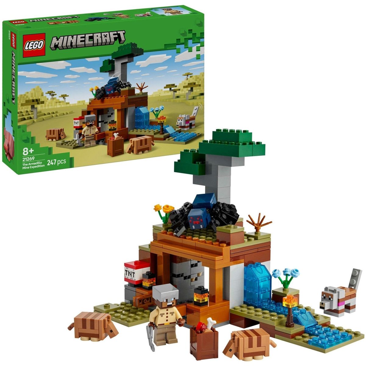 LEGO 21269 Minecraft The Armadillo Mine Expedition