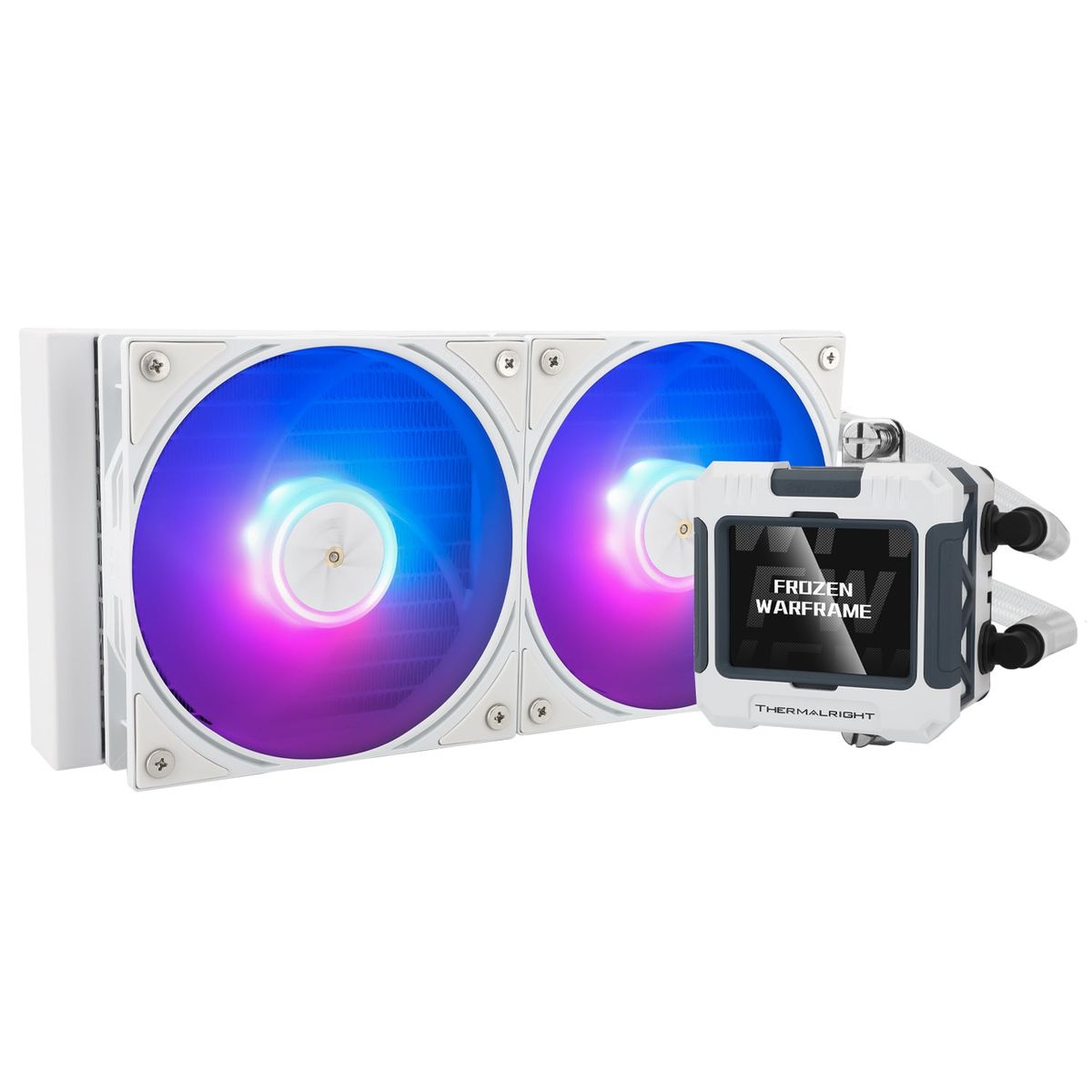 Thermalright Frozen Warframe White ARGB - AIO, 240mm, LCD