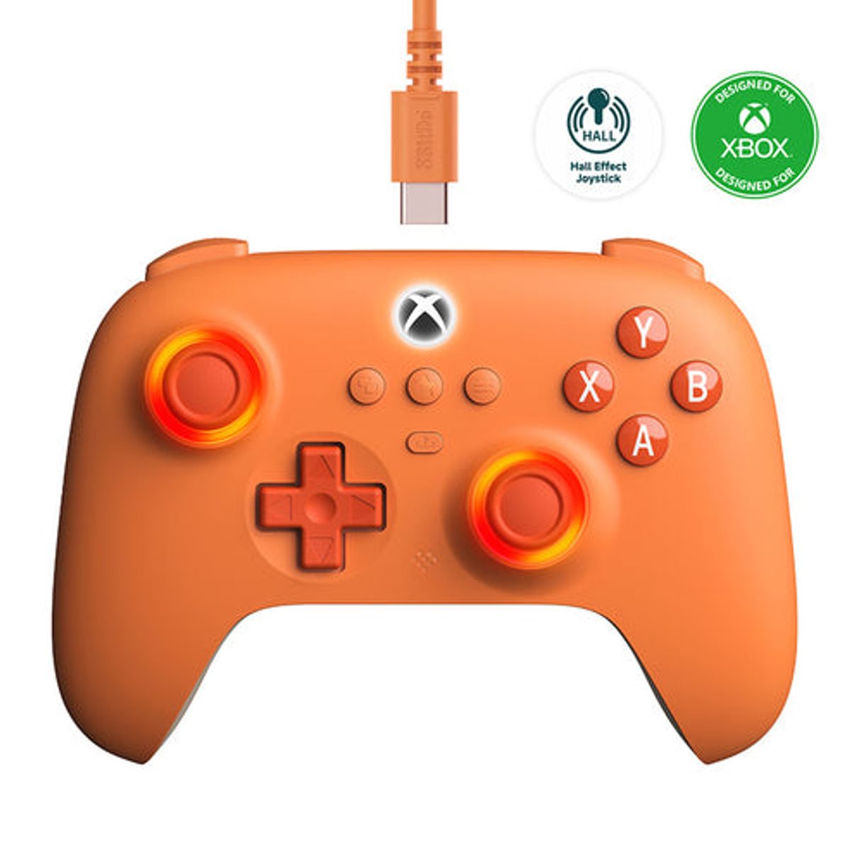 8BitDo Ultimate C Kablet Xbox Gamepad Orange