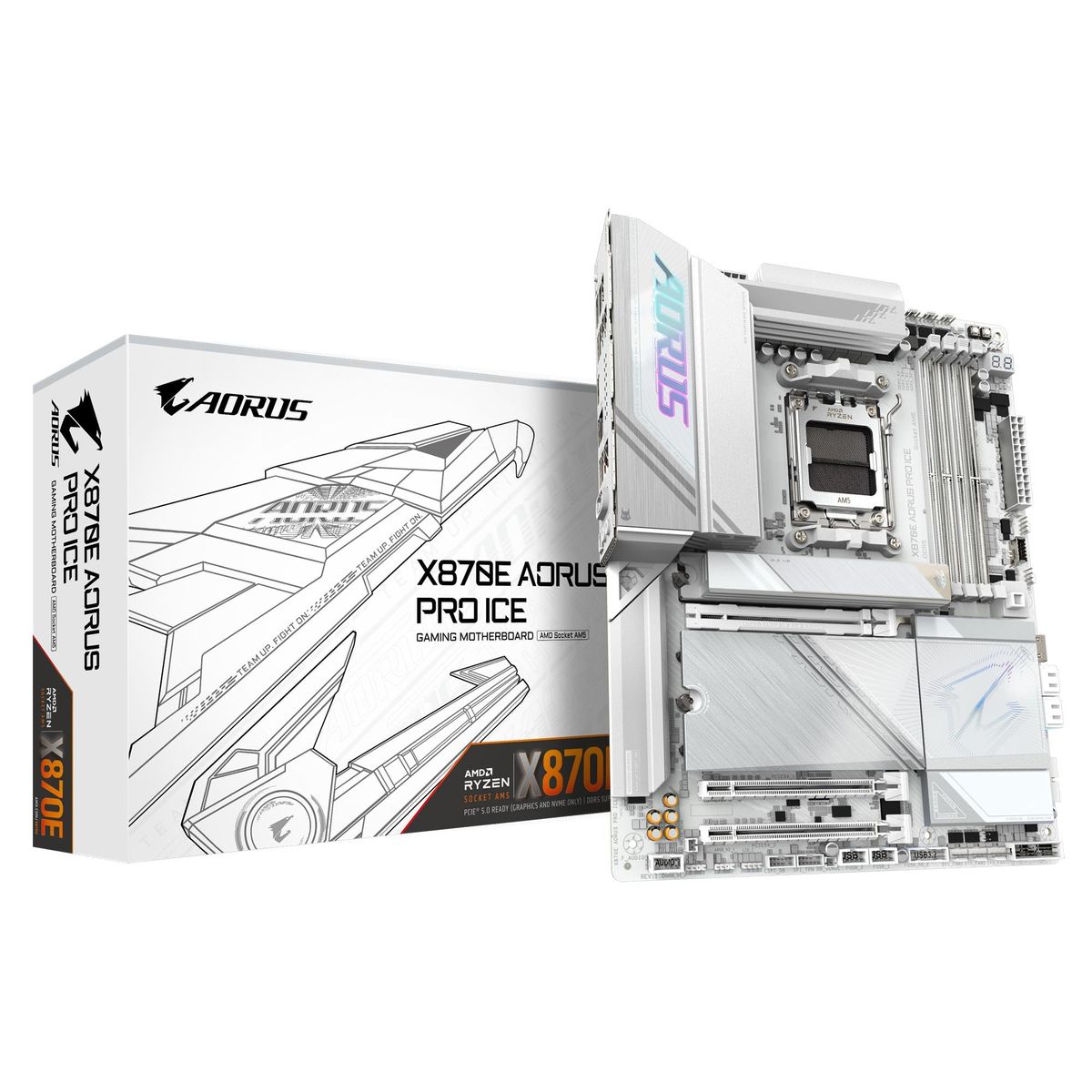 AORUS X870E PRO ICE ATX Socket AM5 AMD X870E