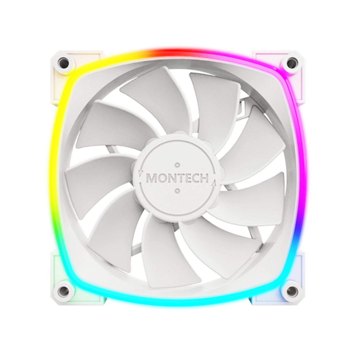 Montech RX120 PWM White - reverse fan