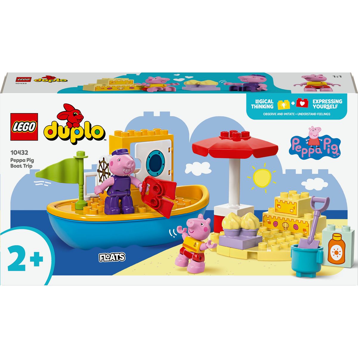 LEGO Duplo - Gurli Gris Båd Tur (10432)