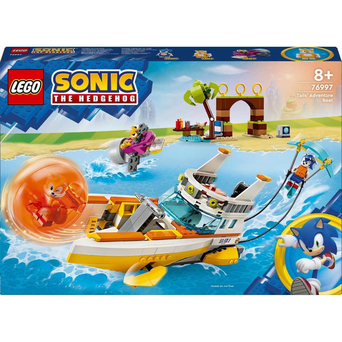 LEGO Sonic: Tails' Adventure Boat (76997)