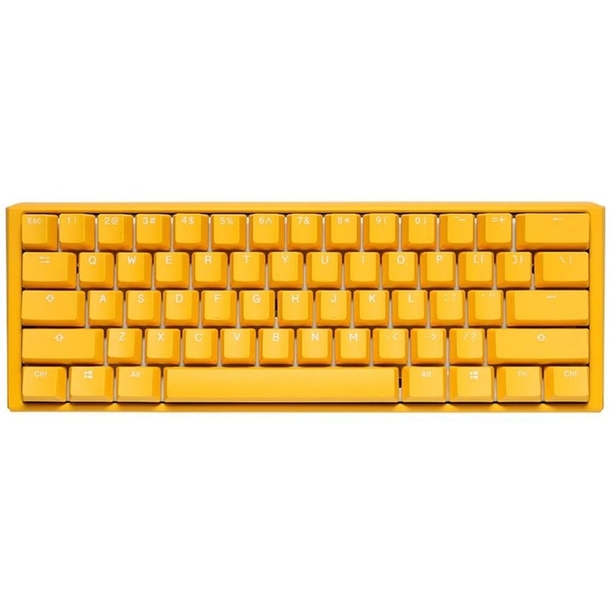 Ducky One 3 - Yellow Ducky - Mini 60% - Cherry Silent Red