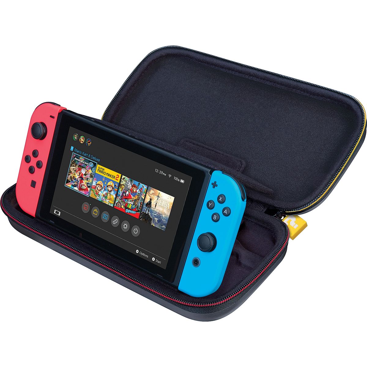 Nintendo Switch Game Traveler Deluxe Travel Case - Super Mario Team