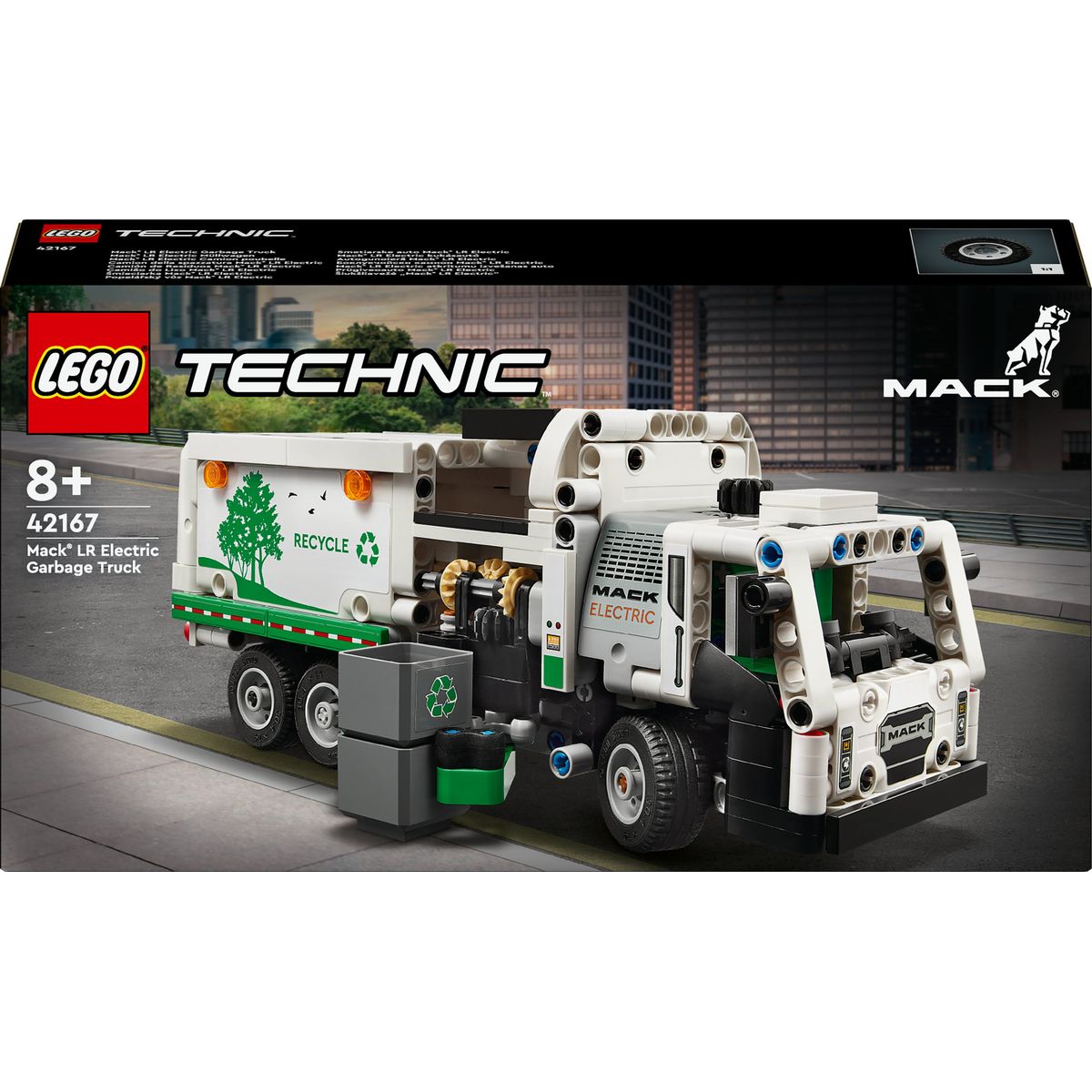 LEGO 42167 Technic Mack LR Elektrisk Affaldsbil