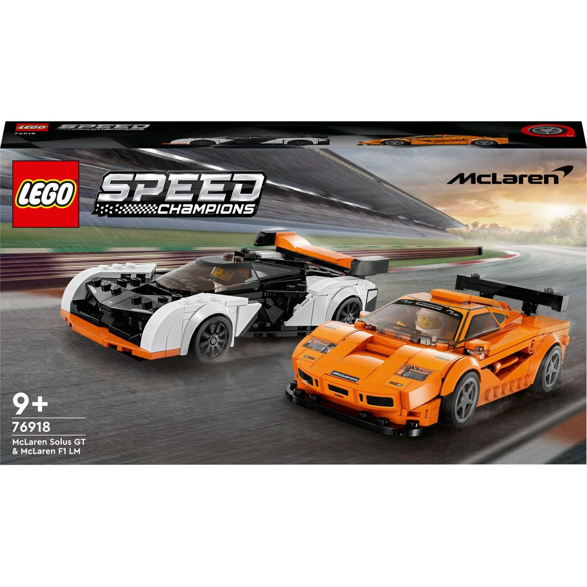 LEGO Speed Champions - McLaren Solus GT & McLaren F1 LM (76918)