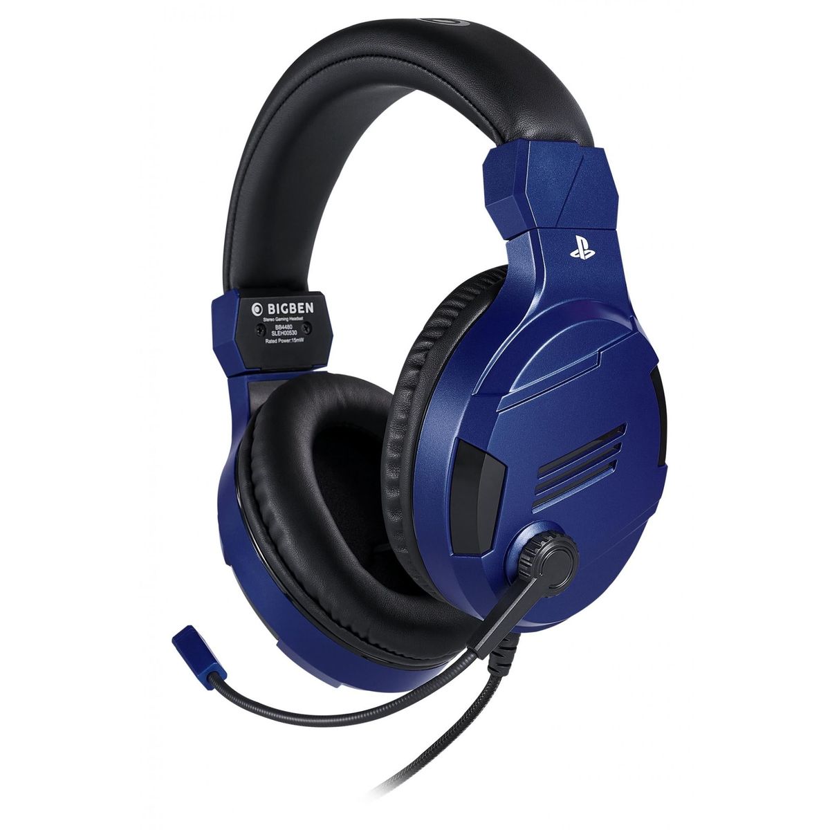 BigBen Interactive PS4 Gaming Headset V3 - Blå - Headset - Sony