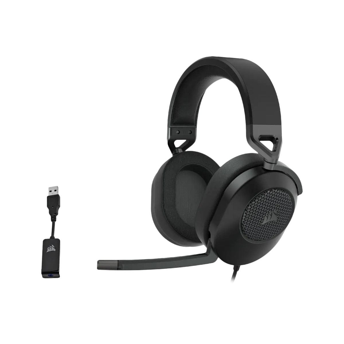 CORSAIR Gaming HS65 SURROUND Kabling Headset Sort