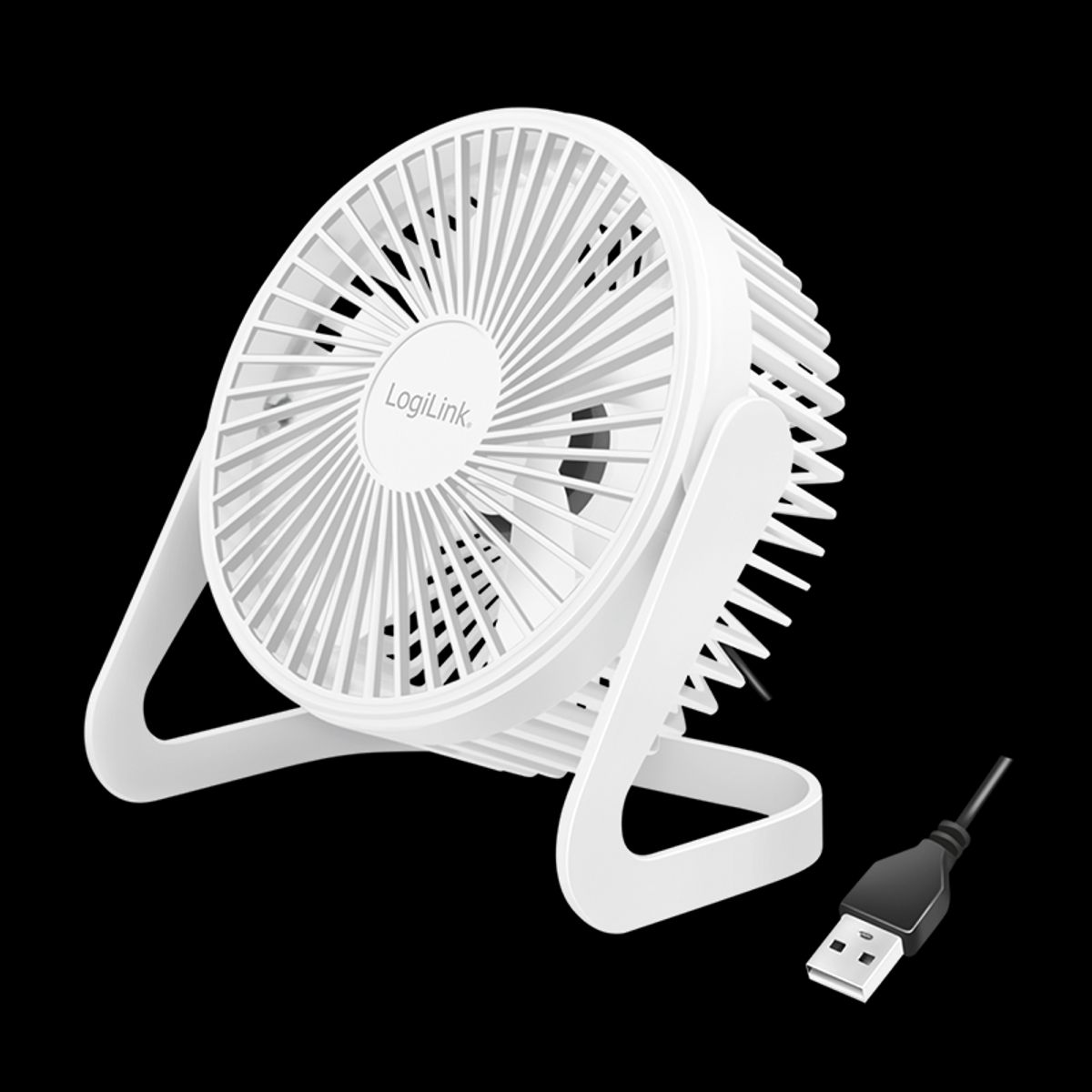 LogiLink Køleventilator Hvid