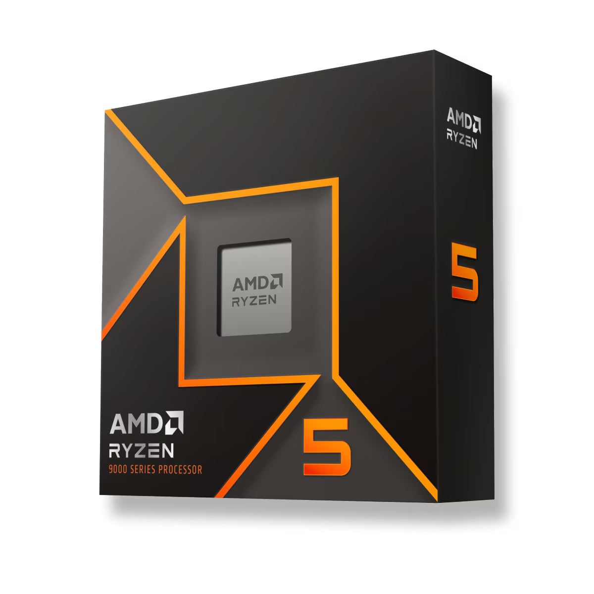 AMD CPU Ryzen 5 9600X 3.9GHz 6 kerner Socket AM5 WOF - u/køler