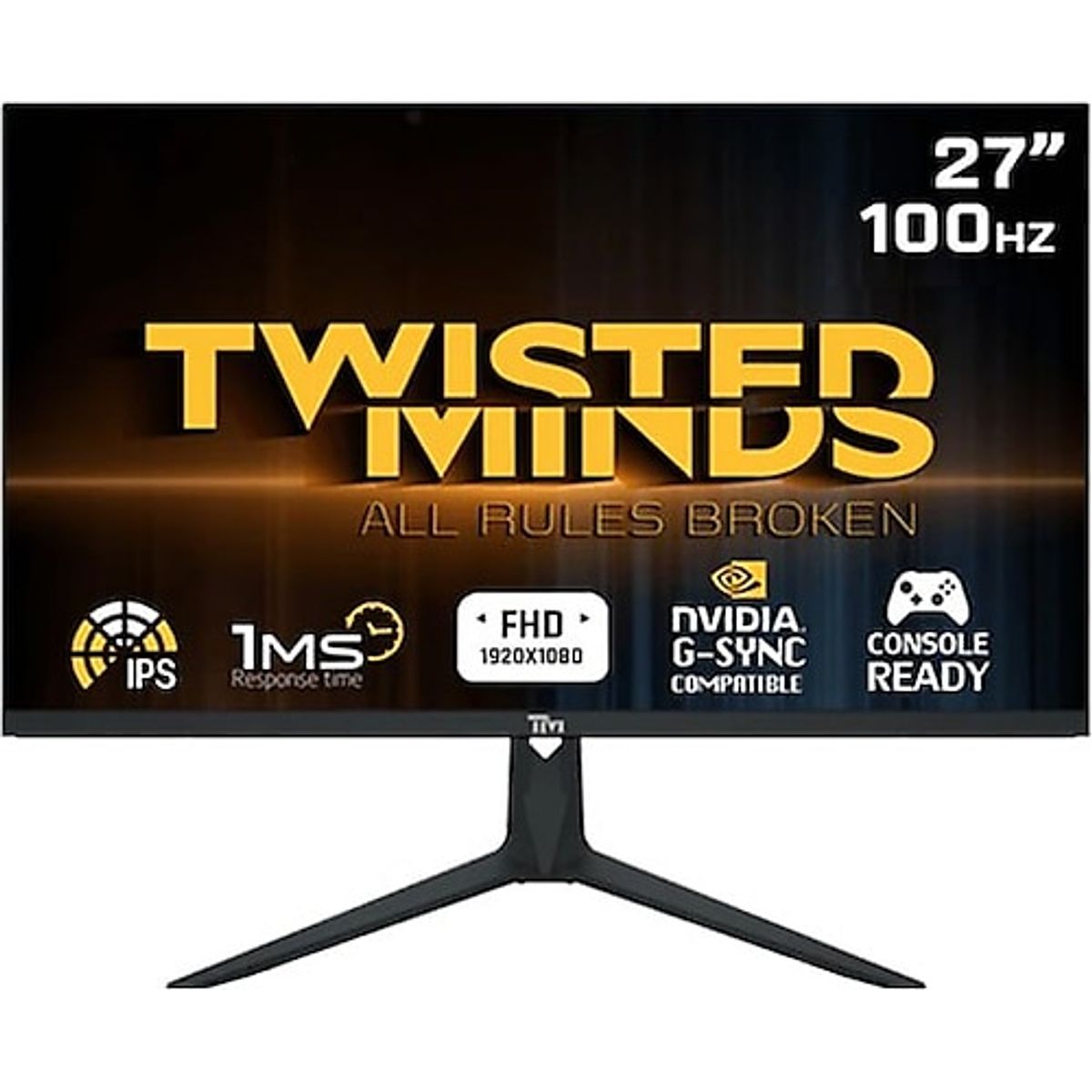 TWISTED MINDS FLAT GAMING MONITOR 27" FHD - 100HZ