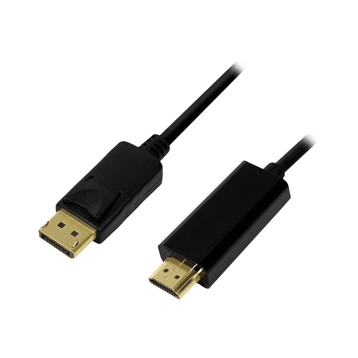 LogiLink Videokabel DisplayPort / HDMI 2m Sort