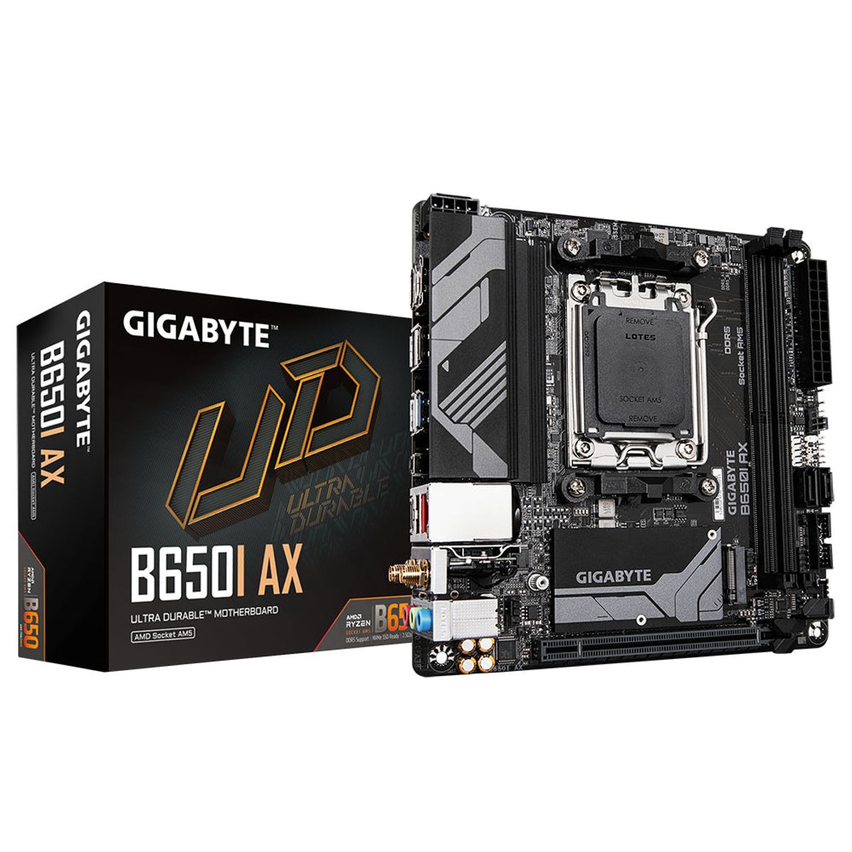 GIGABYTE B650I AX - Socket AM5 - motherboard