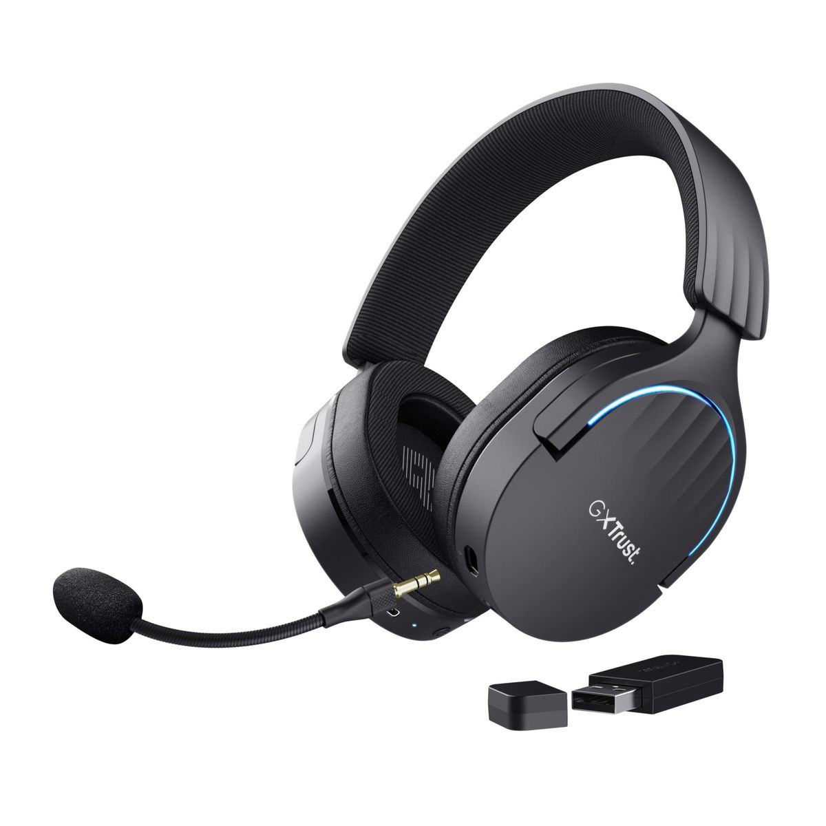 TRUST GXT491 FAYZO TRÅDLØS HEADSET - SORT