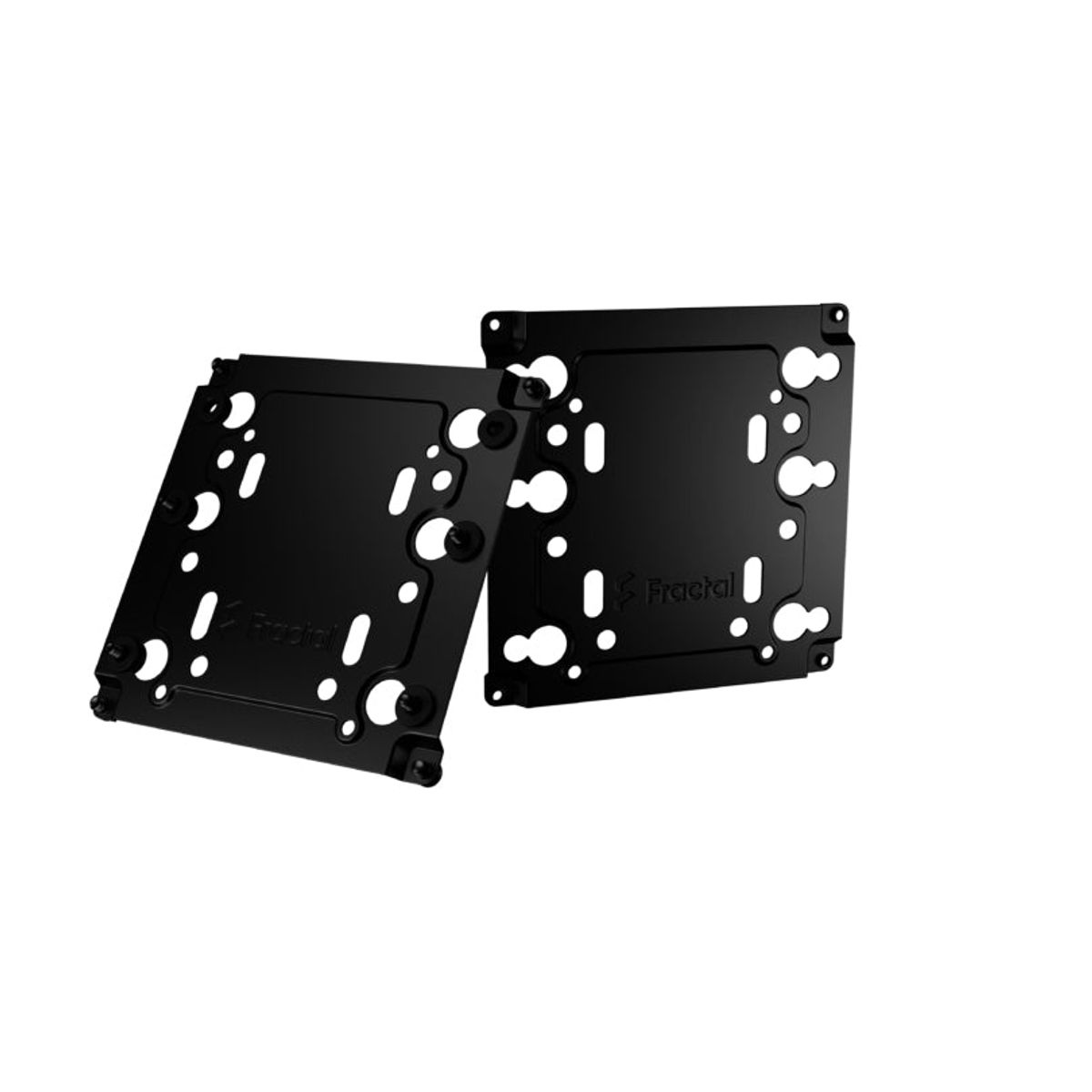 Fractal Design Universal Multibracket Harddisk/flydende kølesystempumpe-monteringsbøjle 2-pack Sort