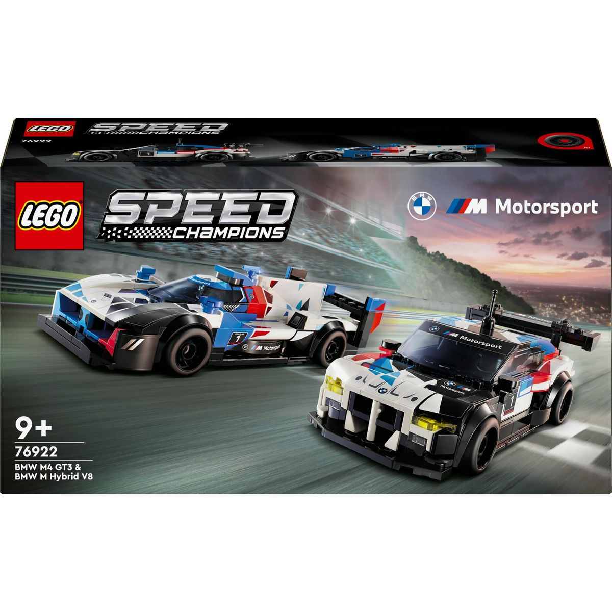 LEGO Speed Champions - BMW M4 GT3 & BMW M Hyvrid V8 (76922)